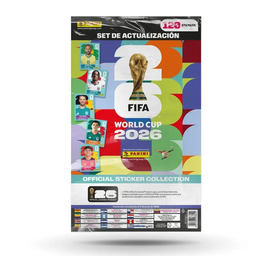 Fifa World Cup 2026 - Set de Actualizacion Sellado - Panini