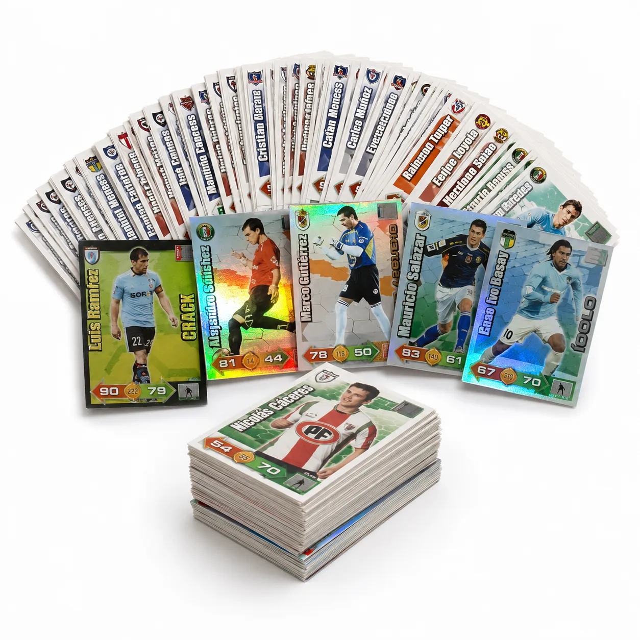 Adrenalyn - Campeonato Petrobras 2011 Adrenalyn XL - Pack de 200 Cartas Original - Panini (2011)
