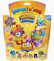 SuperThings Guardians of Kazoom - Blister 4 (4 Superthings + 2 Kazoom Jet)