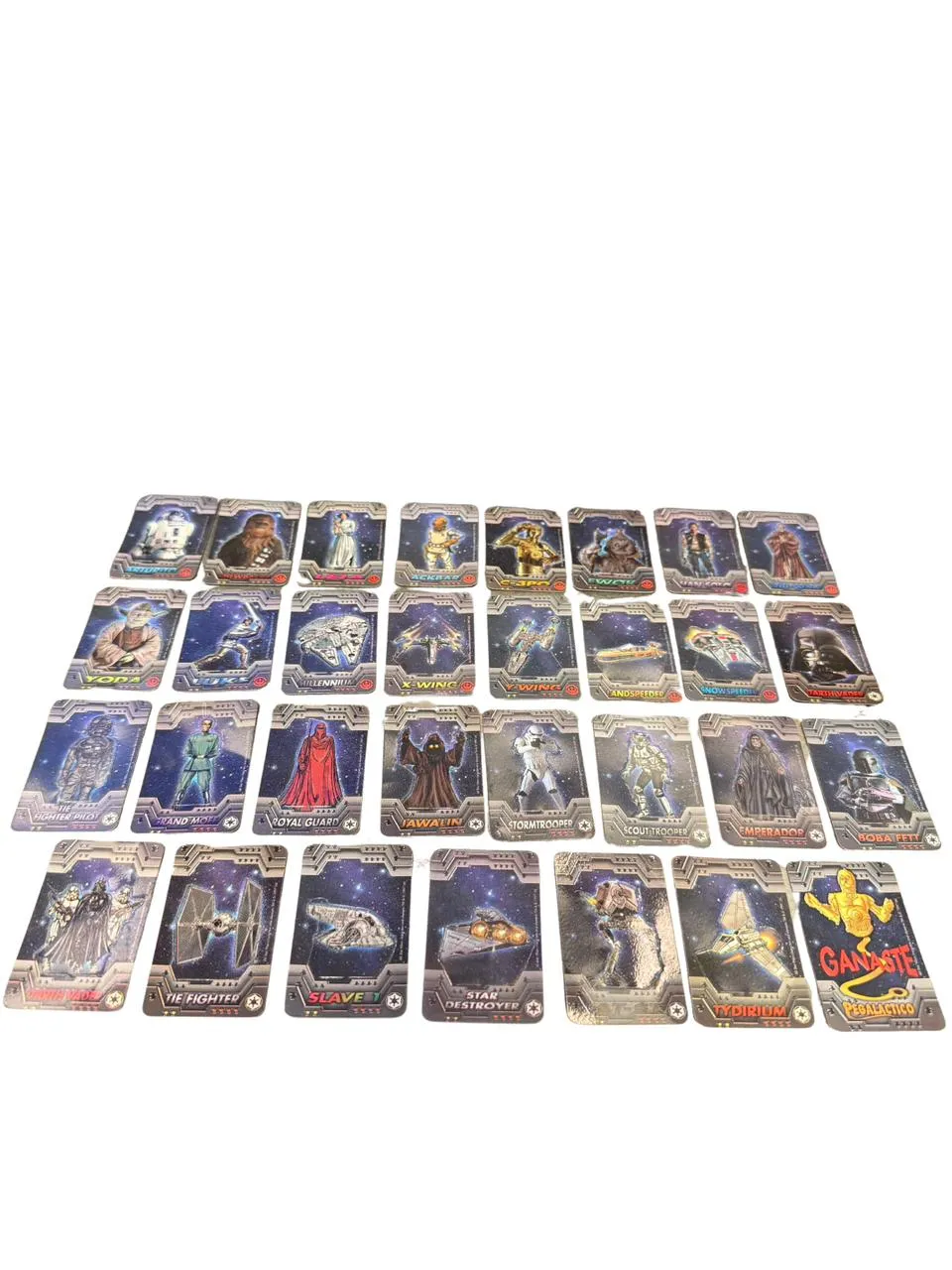 Pop Galacticos Trilogia de la Guerra de las Galaxias - Coleccion Completa - Evercrisp (2000)