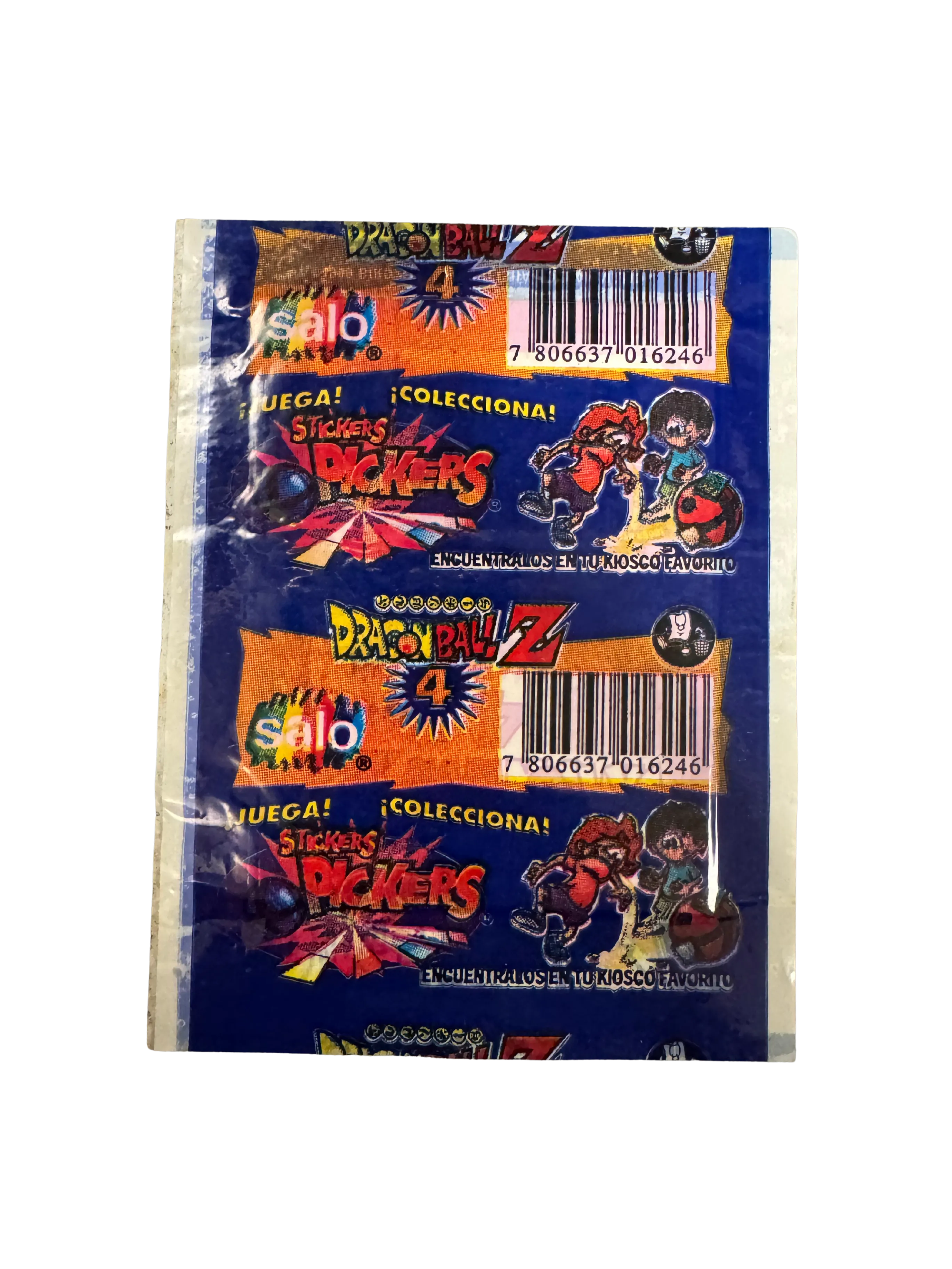 Dragon Ball Z 4 - Sobre de Laminas/Cromos/Figuritas Sellado Original - Salo