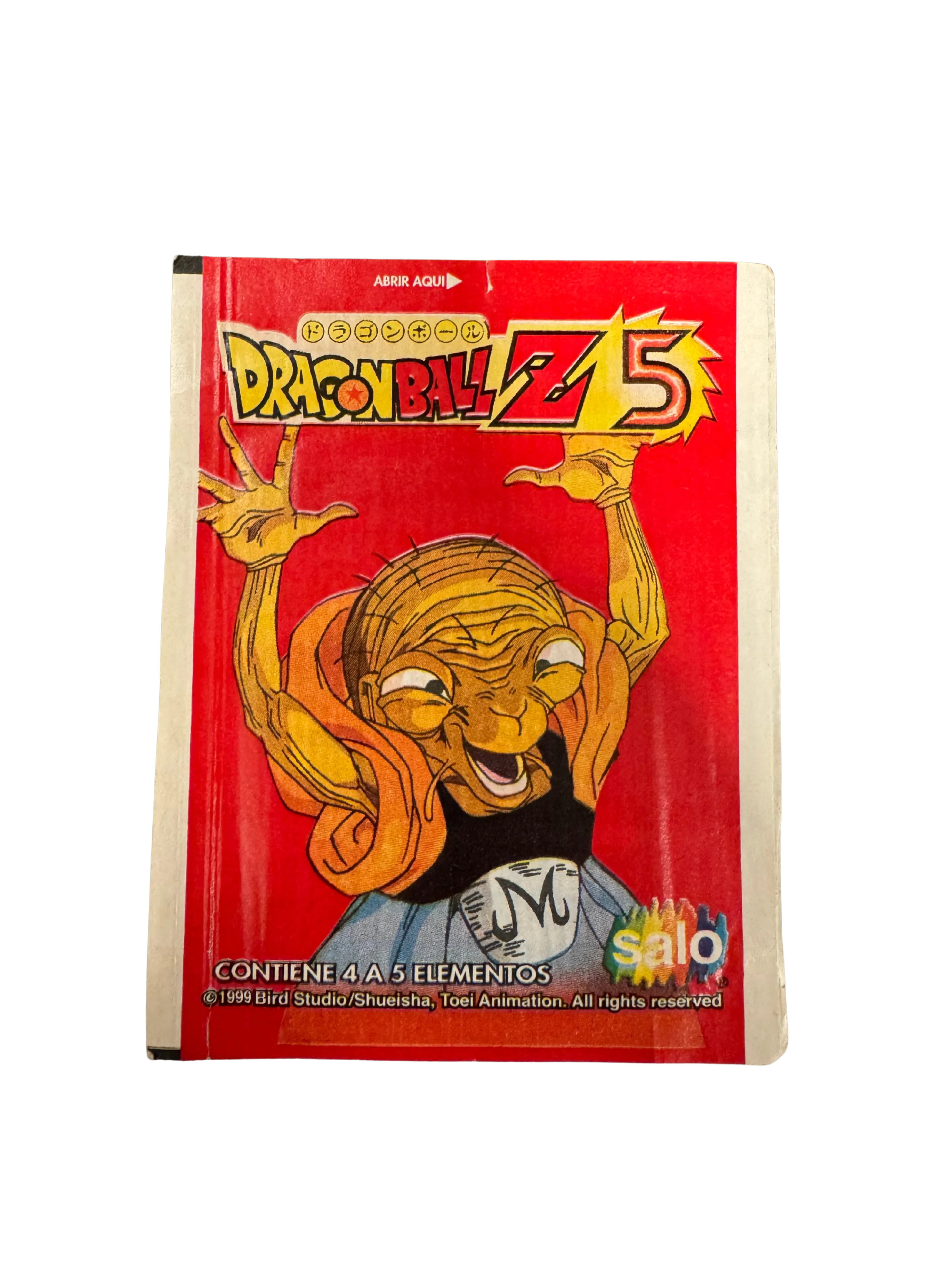 Dragon Ball Z 5 - Sobre de Laminas/Cromos/Figuritas Sellado Original - Salo