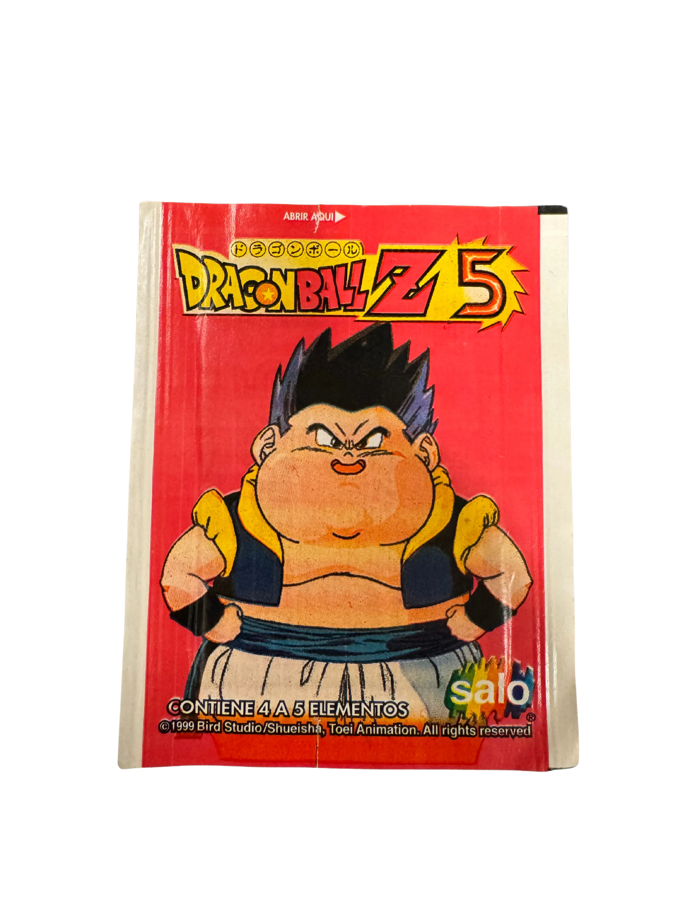 Dragon Ball Z 5 - Sobre de Laminas/Cromos/Figuritas Sellado Original - Salo