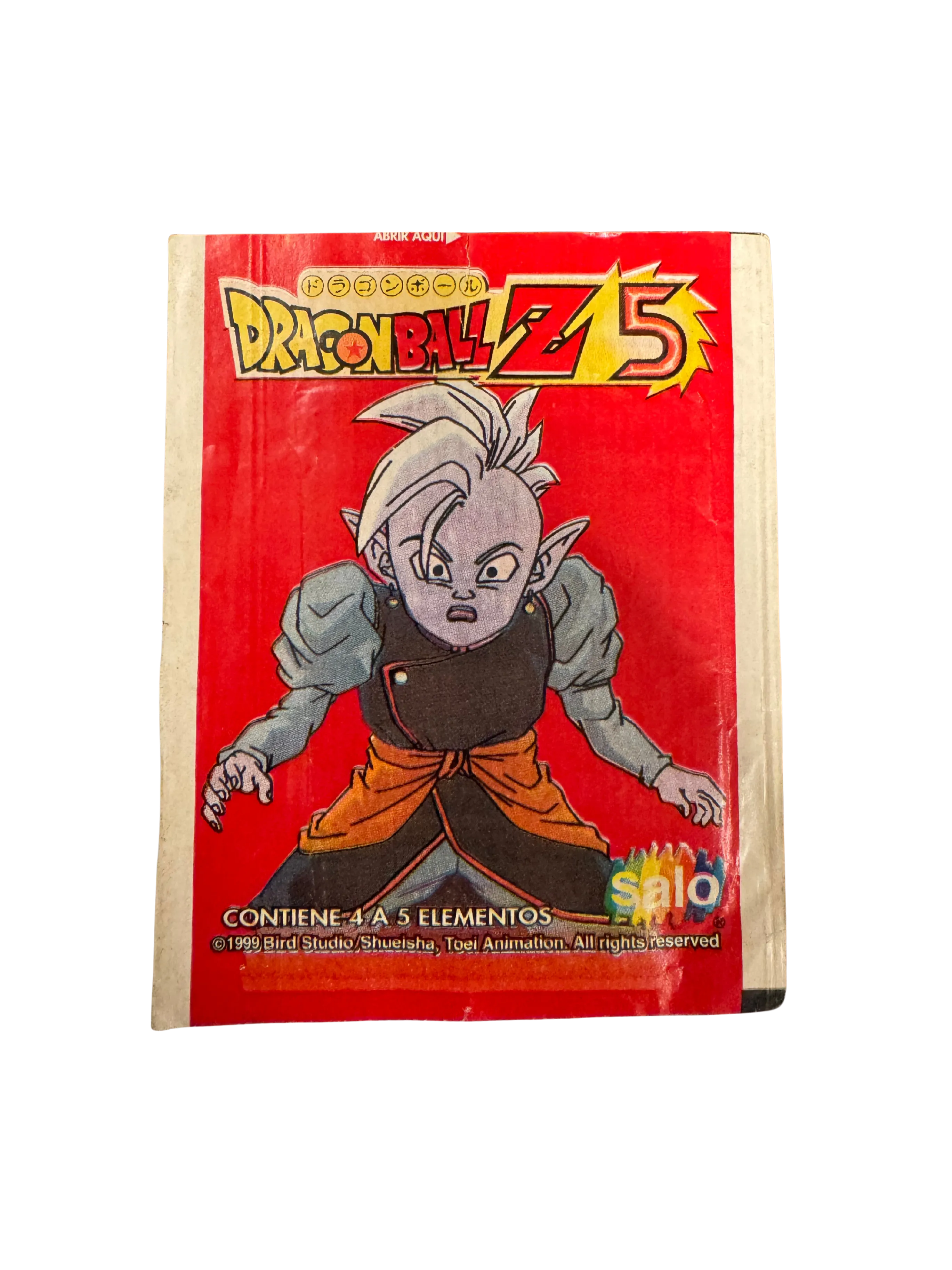 Dragon Ball Z 5 - Sobre de Laminas/Cromos/Figuritas Sellado Original - Salo
