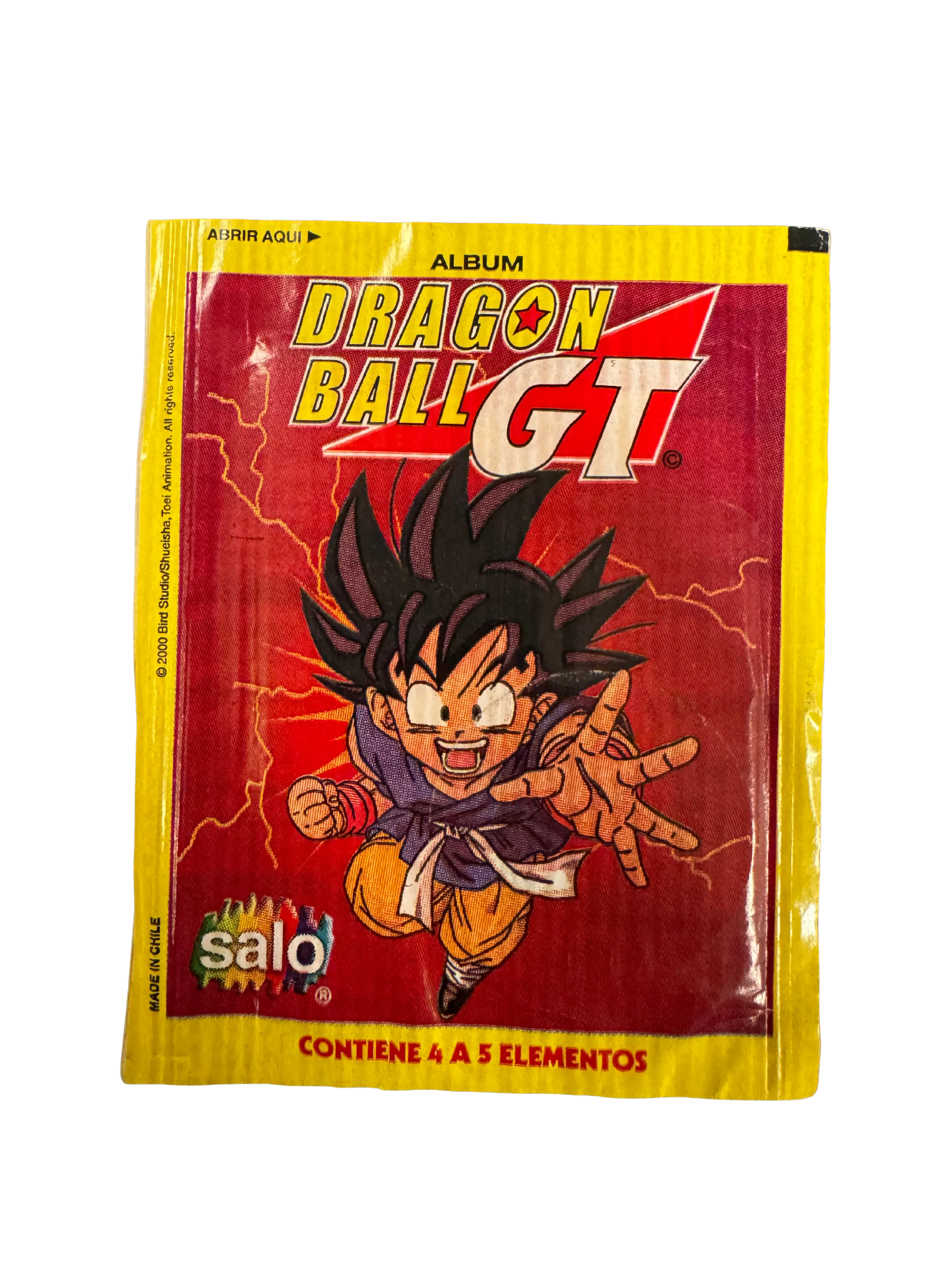 Dragon Ball GT - Sobre de Laminas/Cromos/Figuritas Sellado Original - Salo