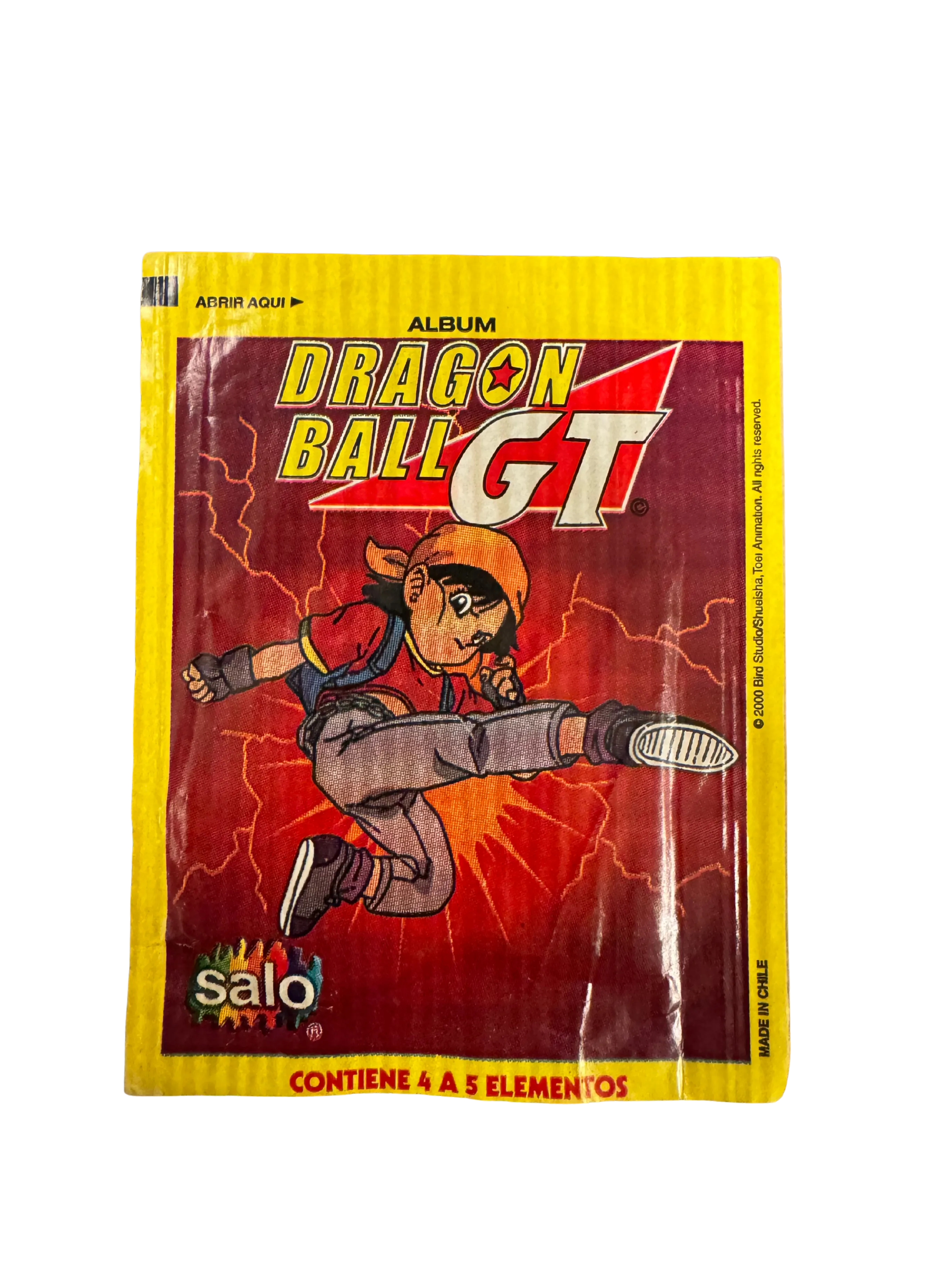 Dragon Ball GT - Sobre de Laminas/Cromos/Figuritas Sellado Original - Salo