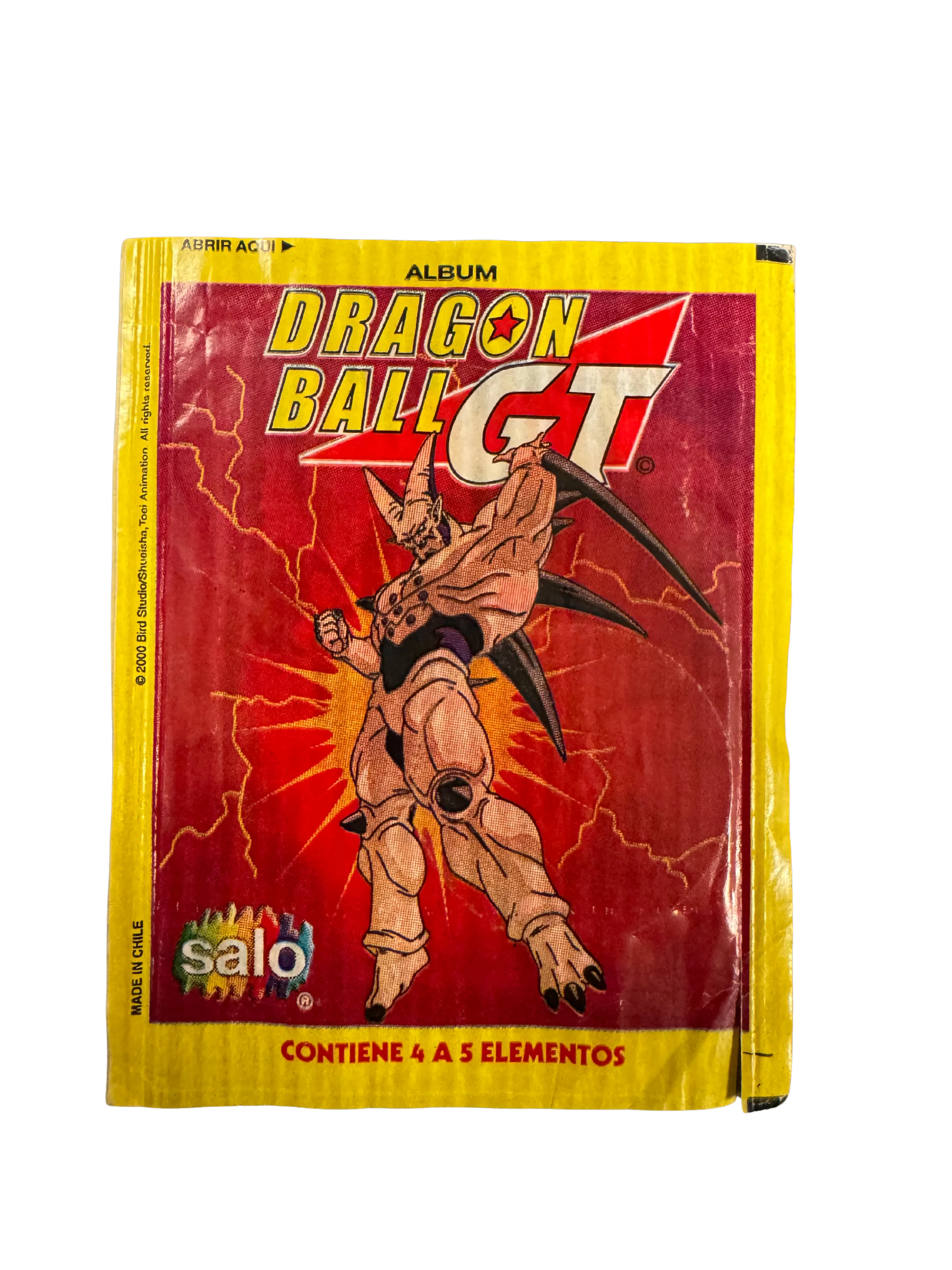 Dragon Ball GT - Sobre de Laminas/Cromos/Figuritas Sellado Original - Salo