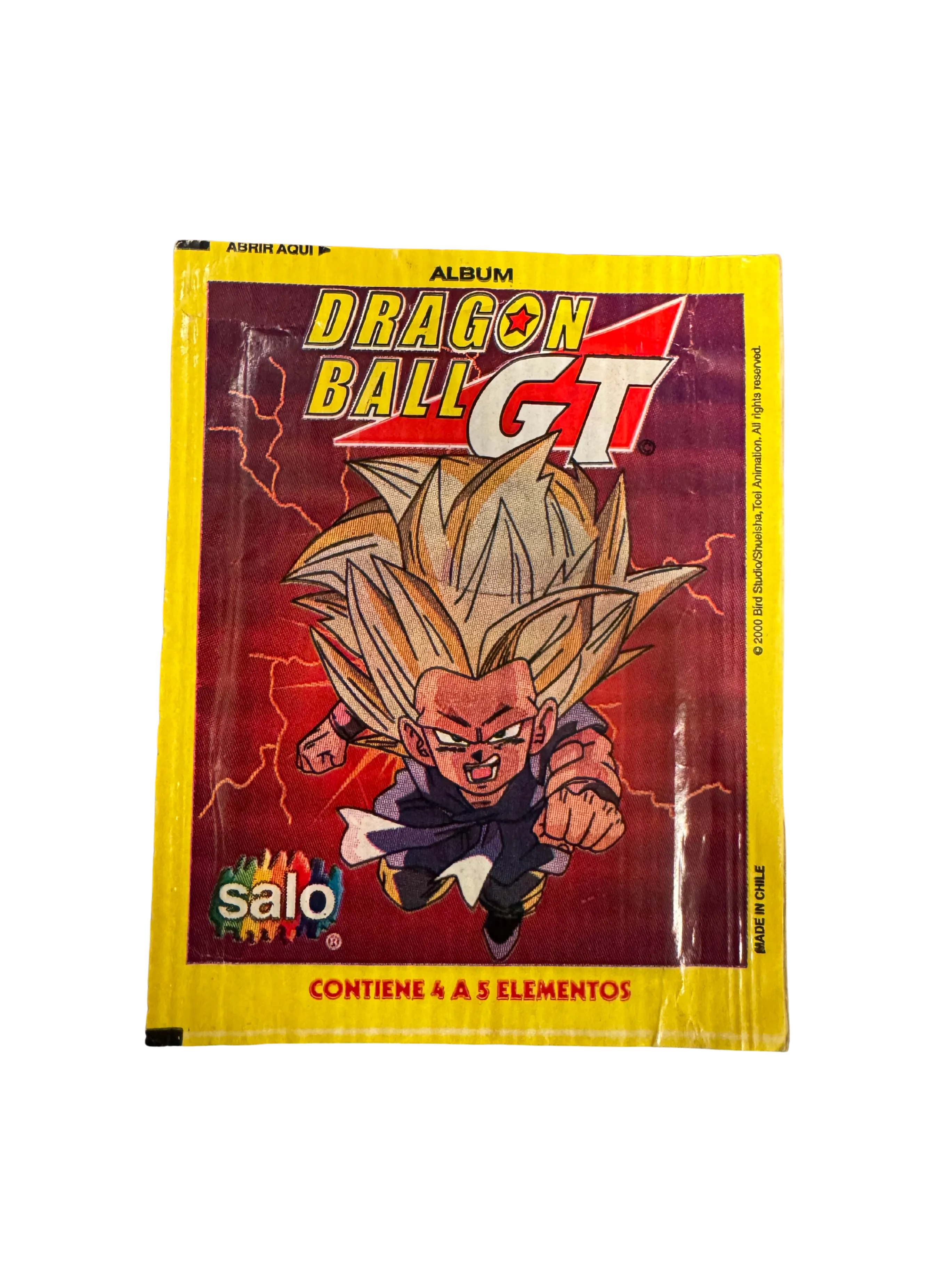 Dragon Ball GT - Sobre de Laminas/Cromos/Figuritas Sellado Original - Salo