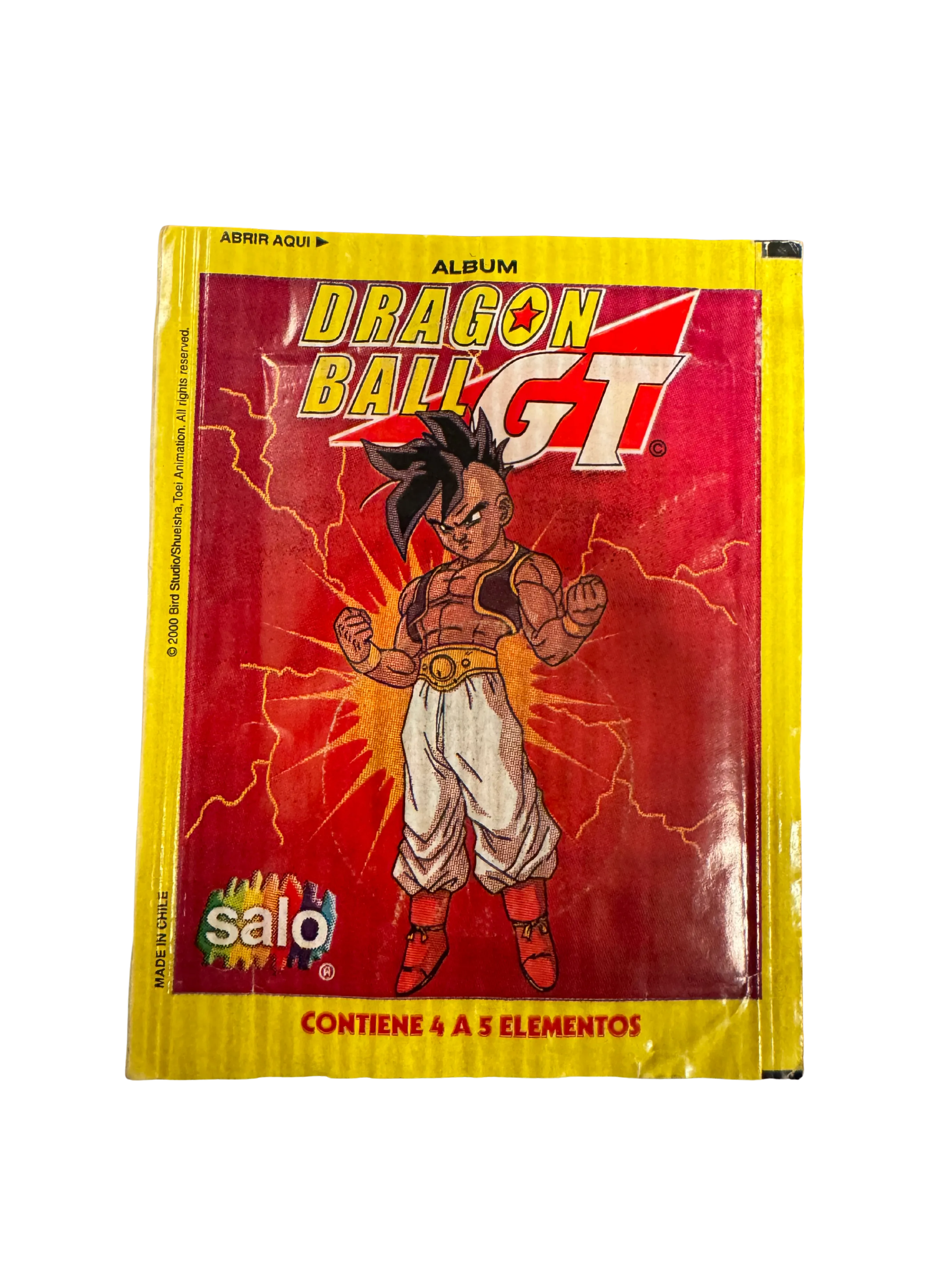 Dragon Ball GT - Sobre de Laminas/Cromos/Figuritas Sellado Original - Salo