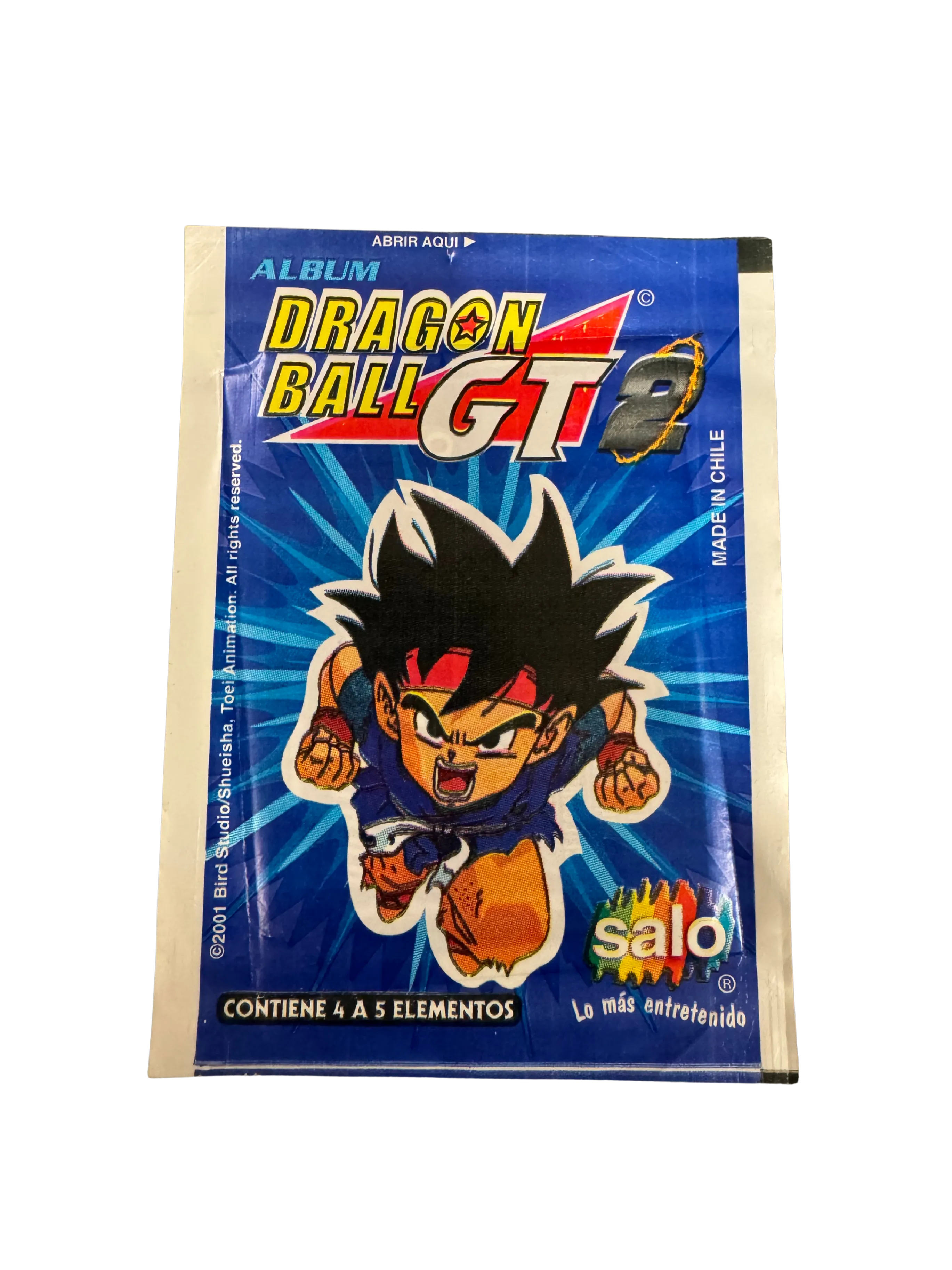 Dragon Ball GT 2 - Sobre de Laminas/Cromos/Figuritas Sellado Original - Salo
