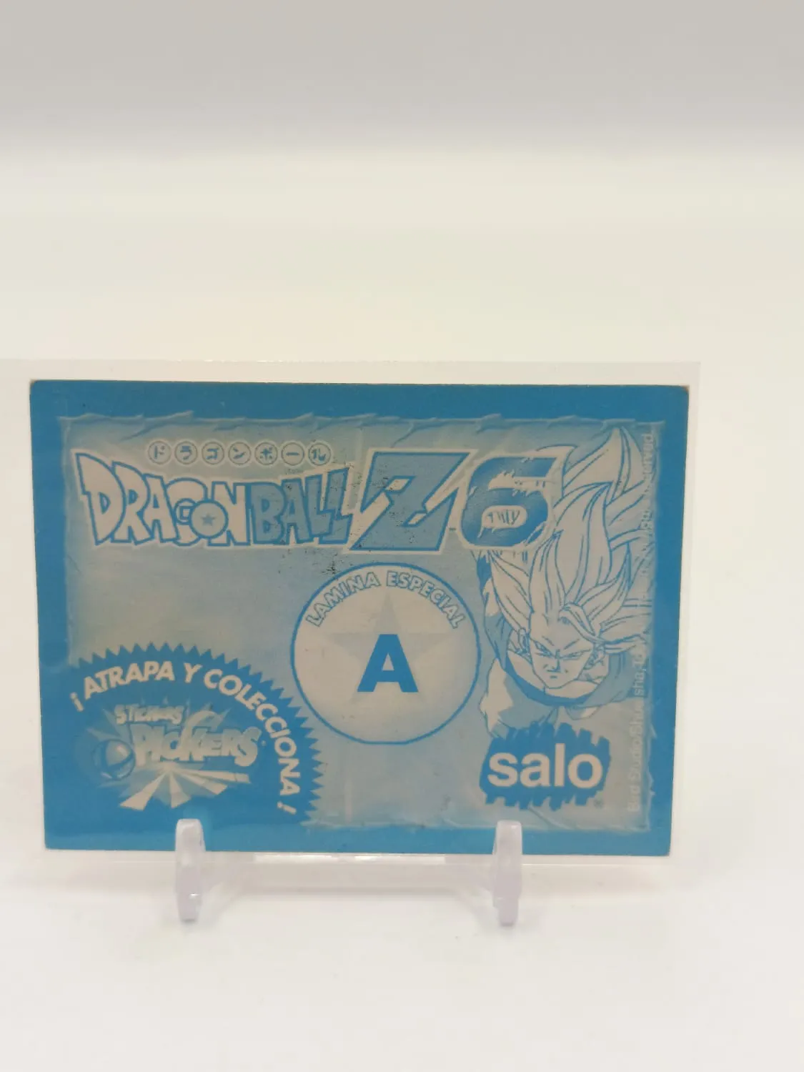 Dragon Ball Z 6 - Holograma - Letra A - Original (Salo)