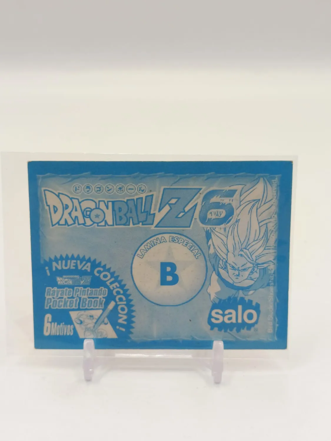 Dragon Ball Z 6 - Holograma - Letra B - Original (Salo)