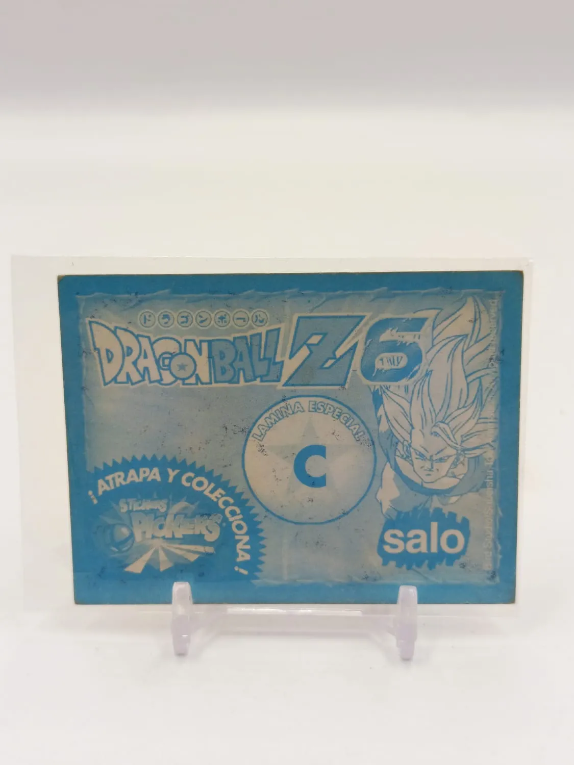 Dragon Ball Z 6 - Holograma - Letra C - Original (Salo)