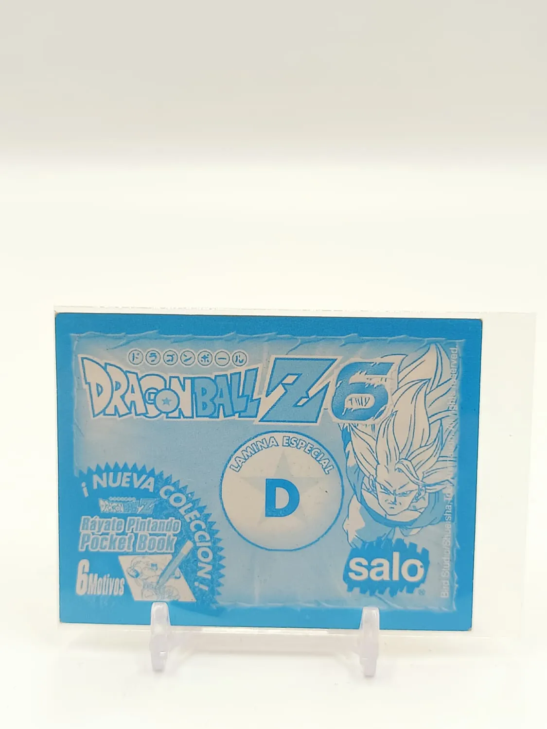 Dragon Ball Z 6 - Holograma - Letra D - Original (Salo)