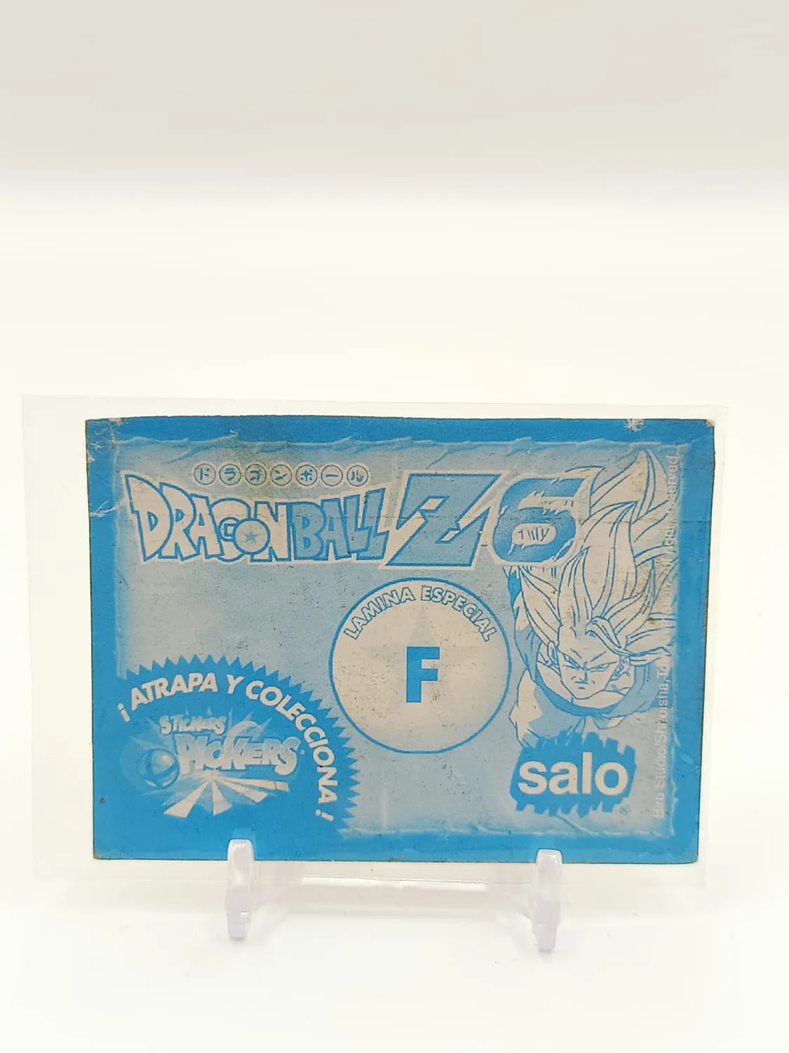 Dragon Ball Z 6 - Holograma - Letra F - Original (Salo)