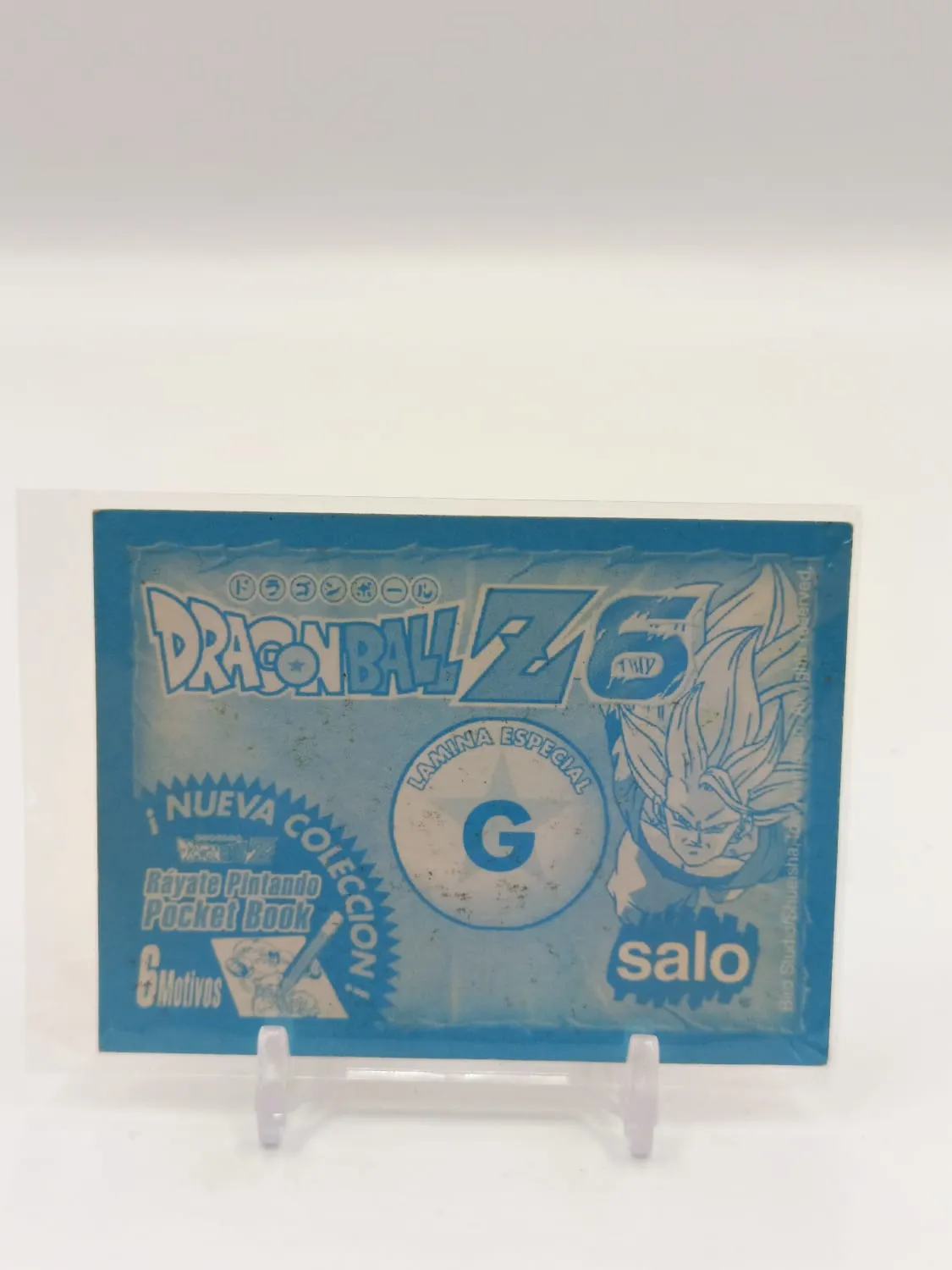 Dragon Ball Z 6 - Holograma - Letra G - Original (Salo)
