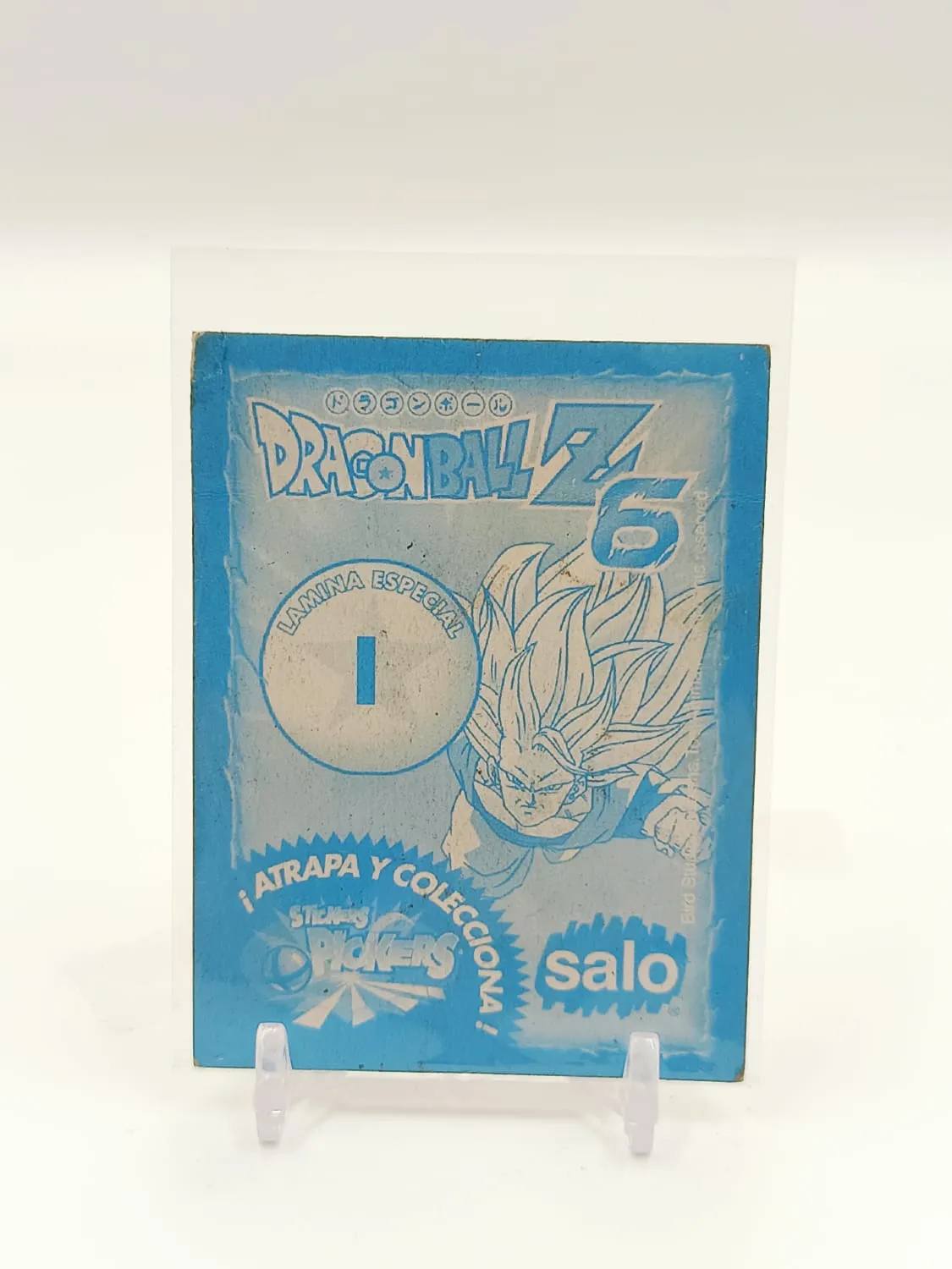 Dragon Ball Z 6 - Holograma - Letra I - Original (Salo)