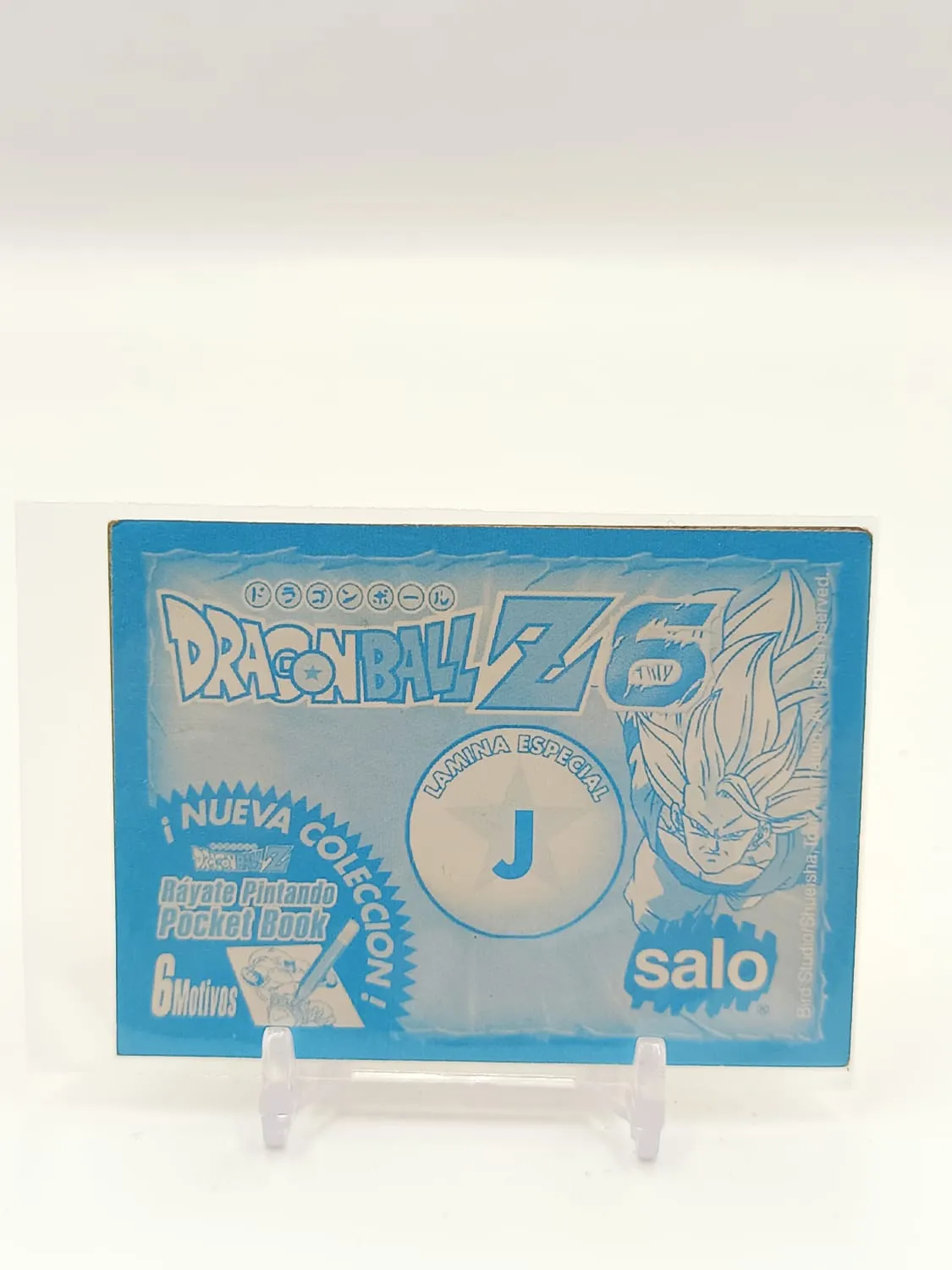 Dragon Ball Z 6 - Holograma - Letra J - Original (Salo)