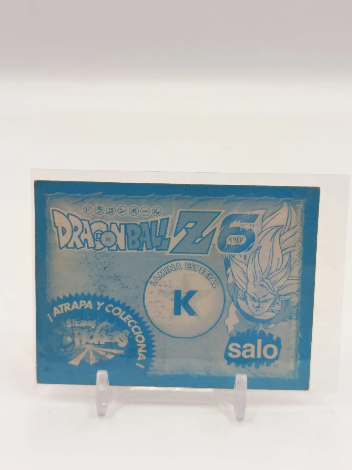 Dragon Ball Z 6 - Holograma - Letra K - Original (Salo)