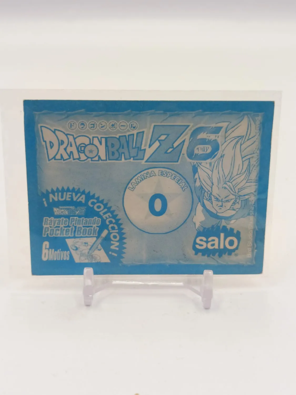 Dragon Ball Z 6 - Holograma - Letra O - Original (Salo)