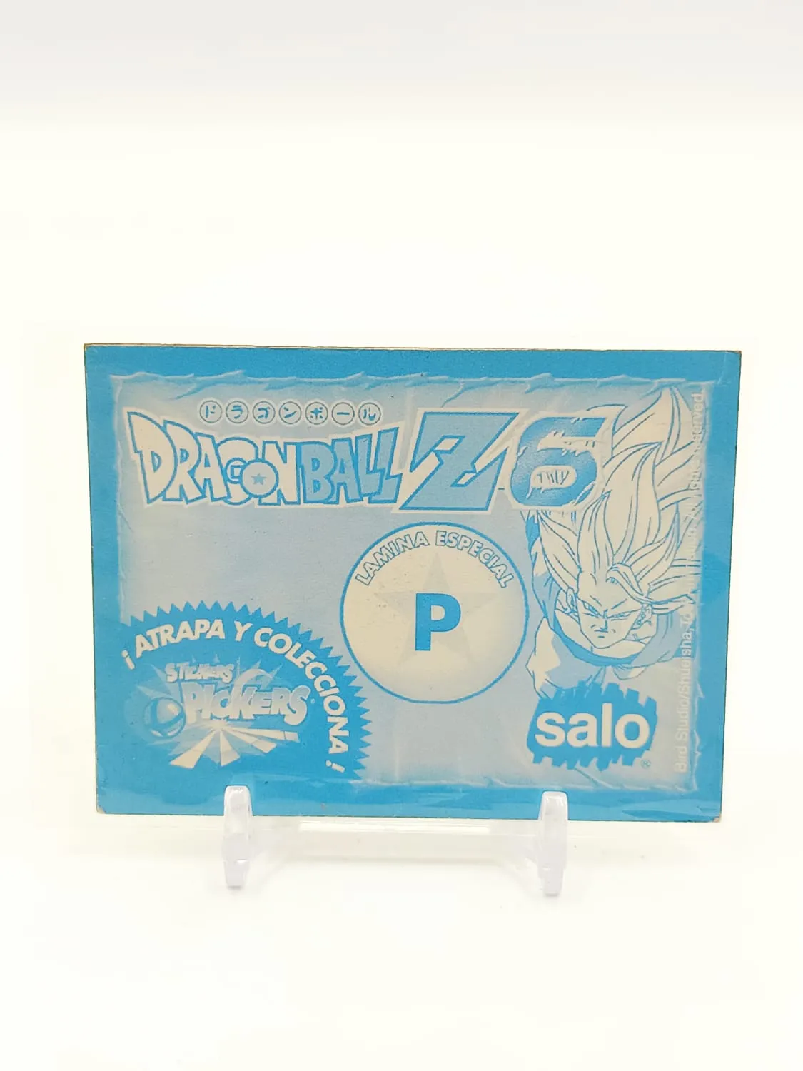 Dragon Ball Z 6 - Holograma - Letra P - Original (Salo)