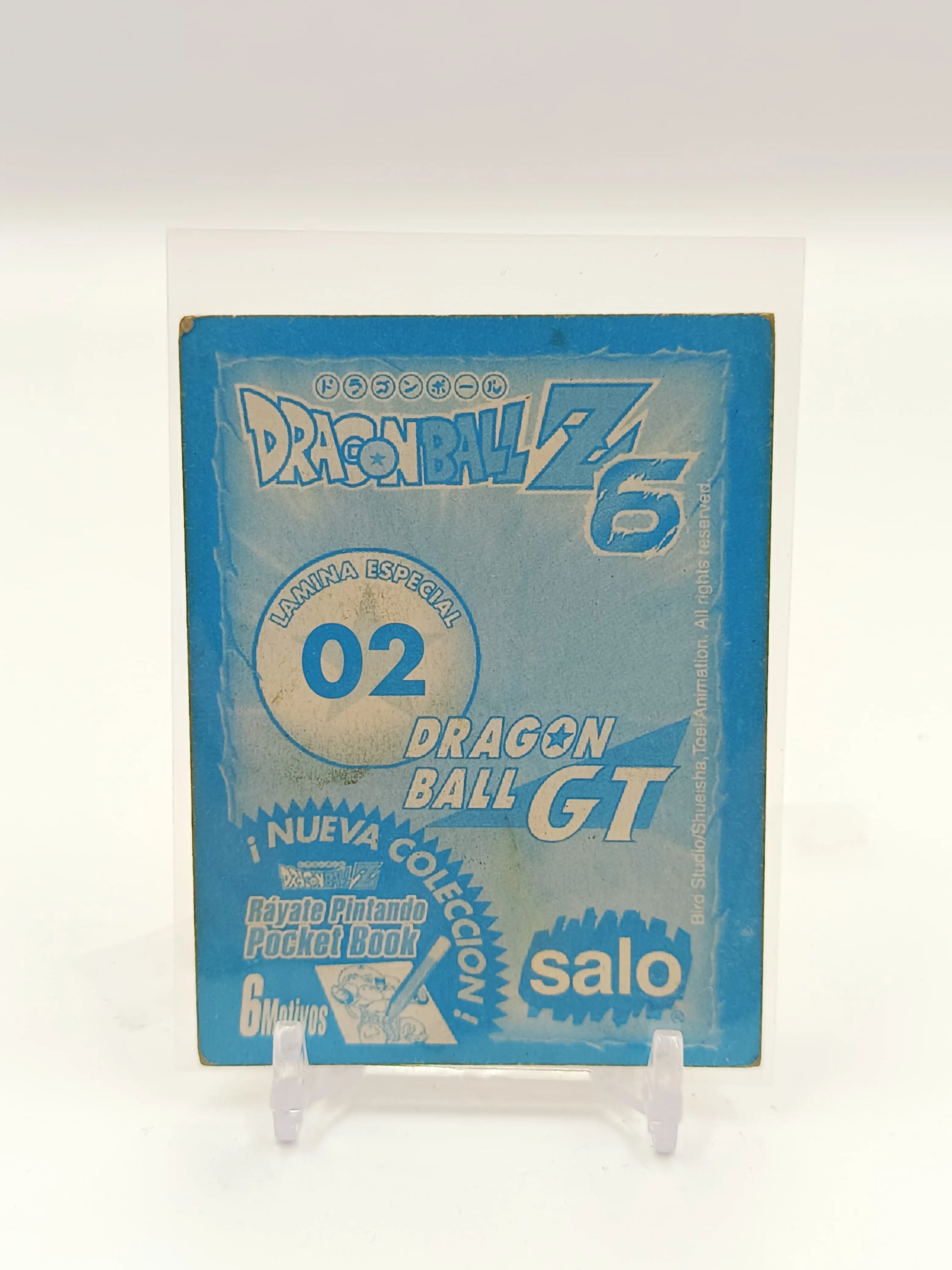 Dragon Ball Z 6 - Holograma - N 02 - Original (Salo)