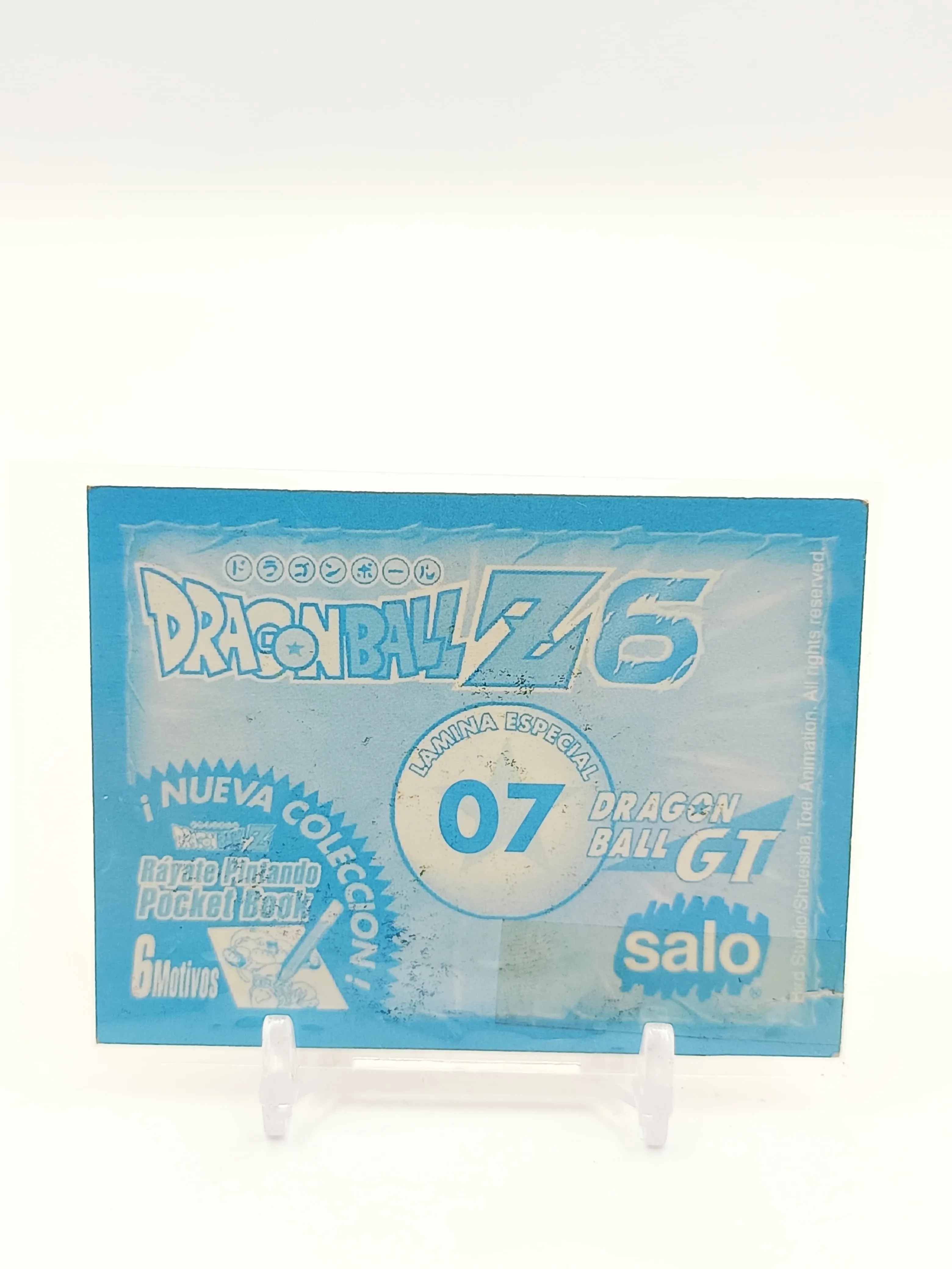 Dragon Ball Z 6 - Holograma - N 07 - Original (Salo)