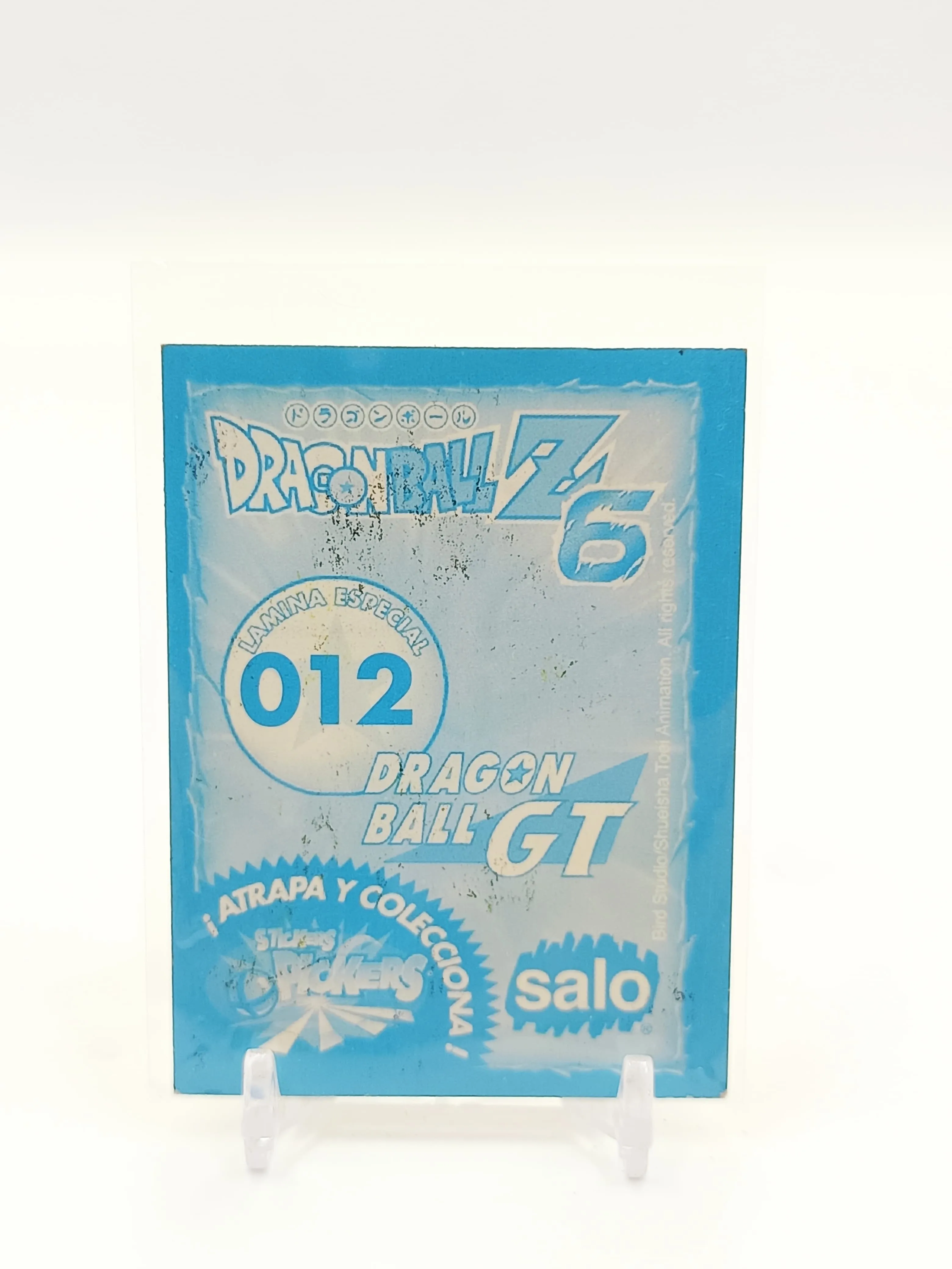 Dragon Ball Z 6 - Holograma - N 012 - Original (Salo)