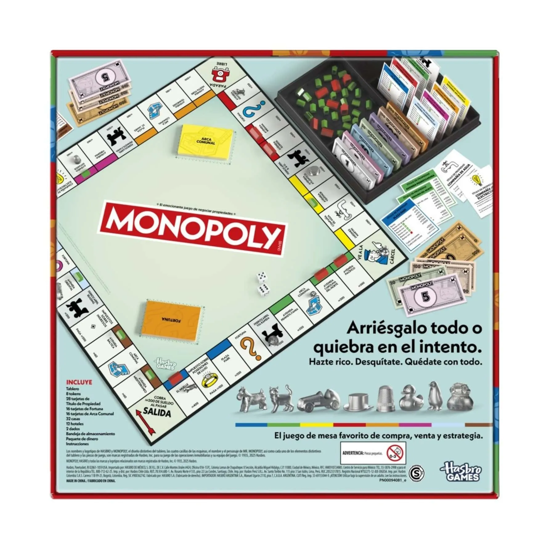 Monopoly Clasico – Nueva Edicion - Hasbro (2026)