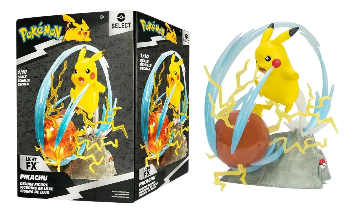 Select Figura Pikachu Deluxe Light Fx Pokemon - Imexporta (2026)