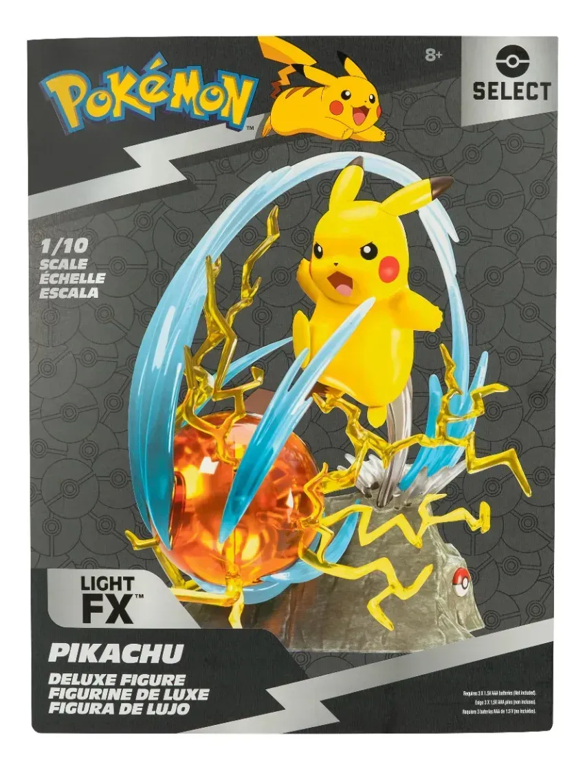Select Figura Pikachu Deluxe Light Fx Pokemon - Imexporta (2026)