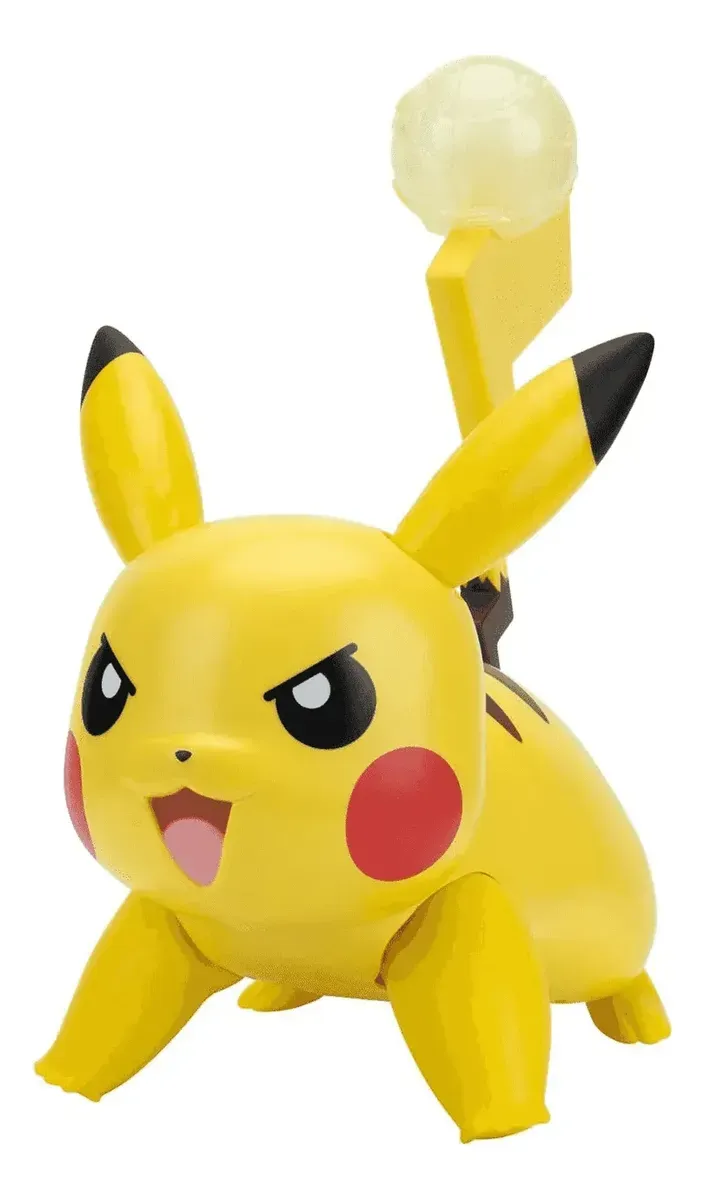 Figura Pikachu Deluxe Con Mecanismo +100 Reacciones - Imexporta
