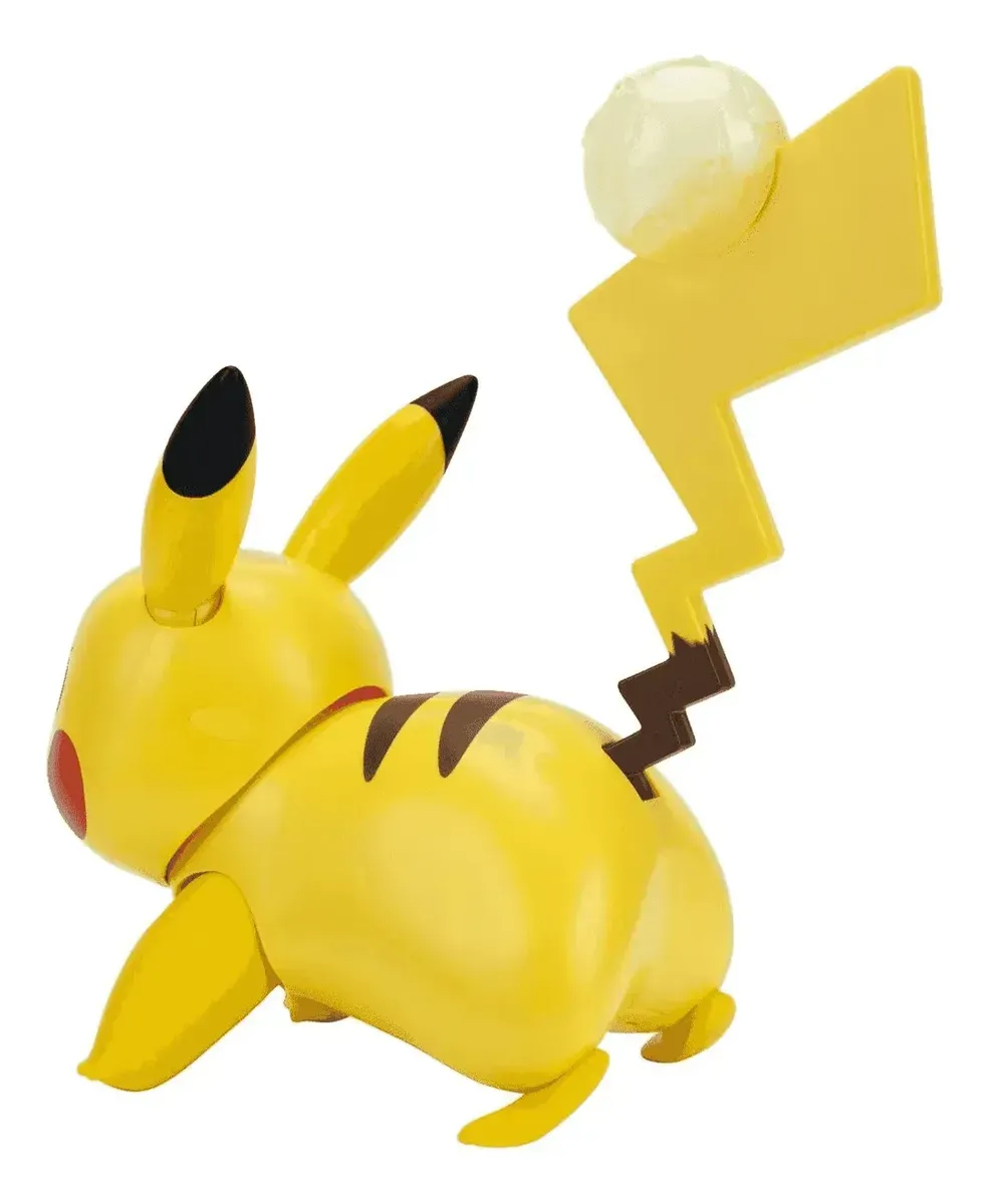 Figura Pikachu Deluxe Con Mecanismo +100 Reacciones - Imexporta