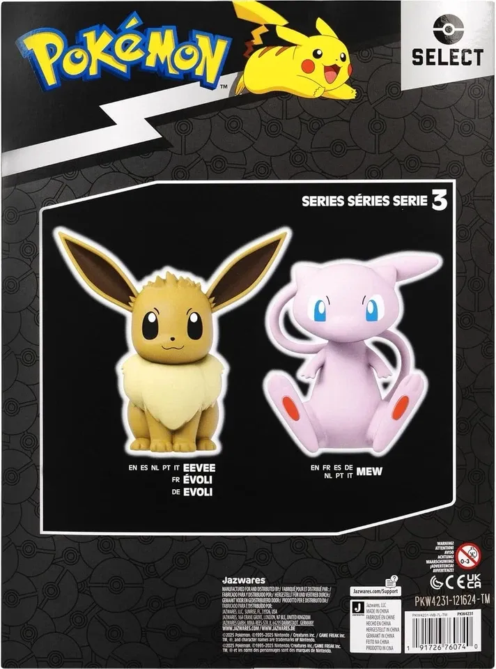 Figura Pokemon Select Series Mew Deluxe Vinilo 10cm - Imexporta (2006)