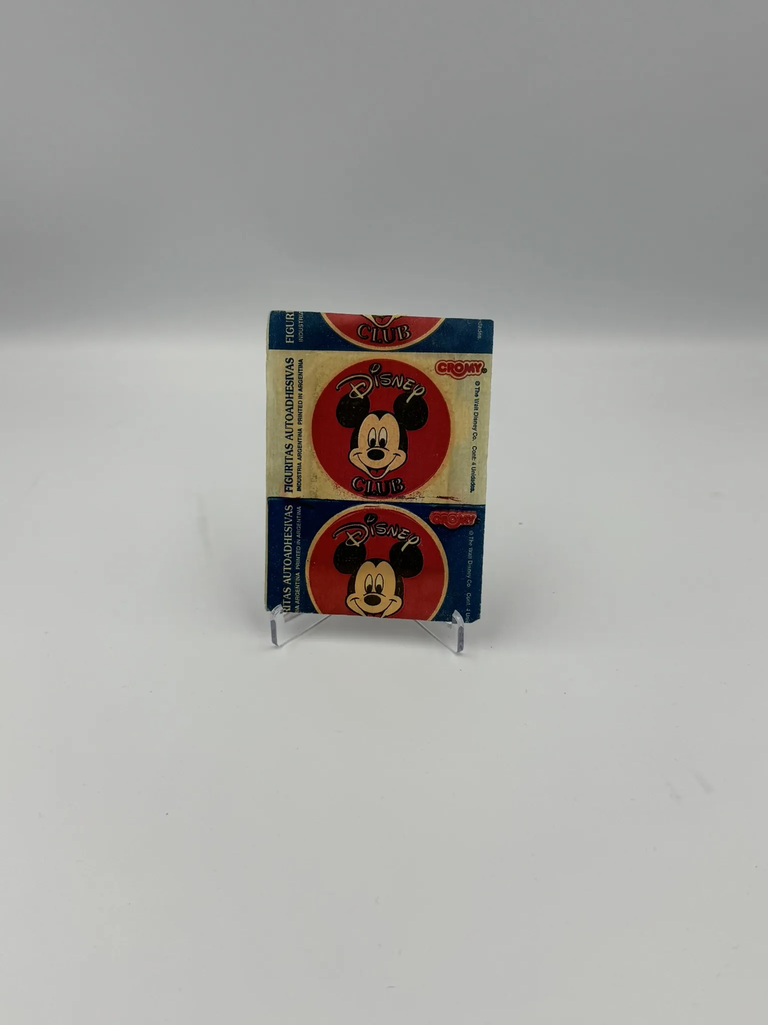 Disney Club - Sobre de Laminas/Cromos/Figuritas Sellado - Cromy