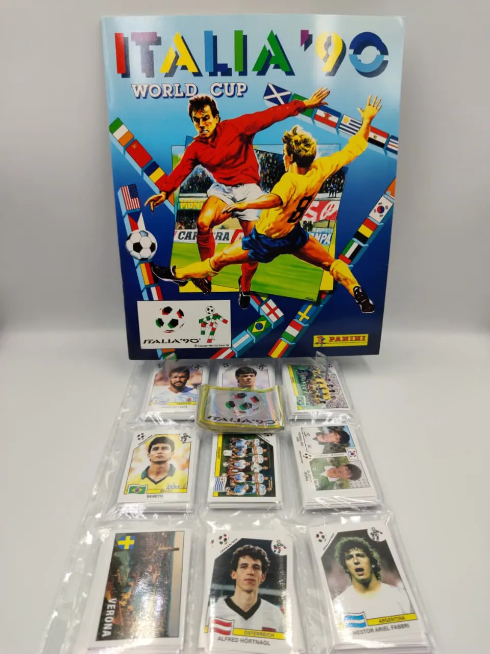 World Cup Italia 90 (Panini) - Album + Set de Laminas Completo - Elite (2026)