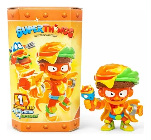 SuperThings Guardians of Kazoom - Kid Box - Burger Blast (Caja Sellada)