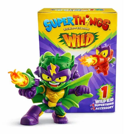 SuperThings Wild and Wild World - Wild Kids - Drako (Caja Sellada)