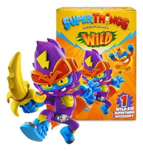 SuperThings Wild and Wild World - Wild Kids - Kokong (Caja Sellada)