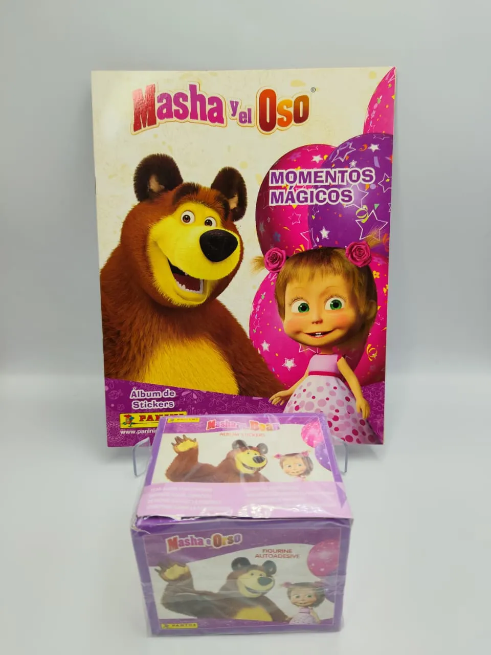 Masha y el oso - Album Vacio + 50 Sobres - Panini (2016)