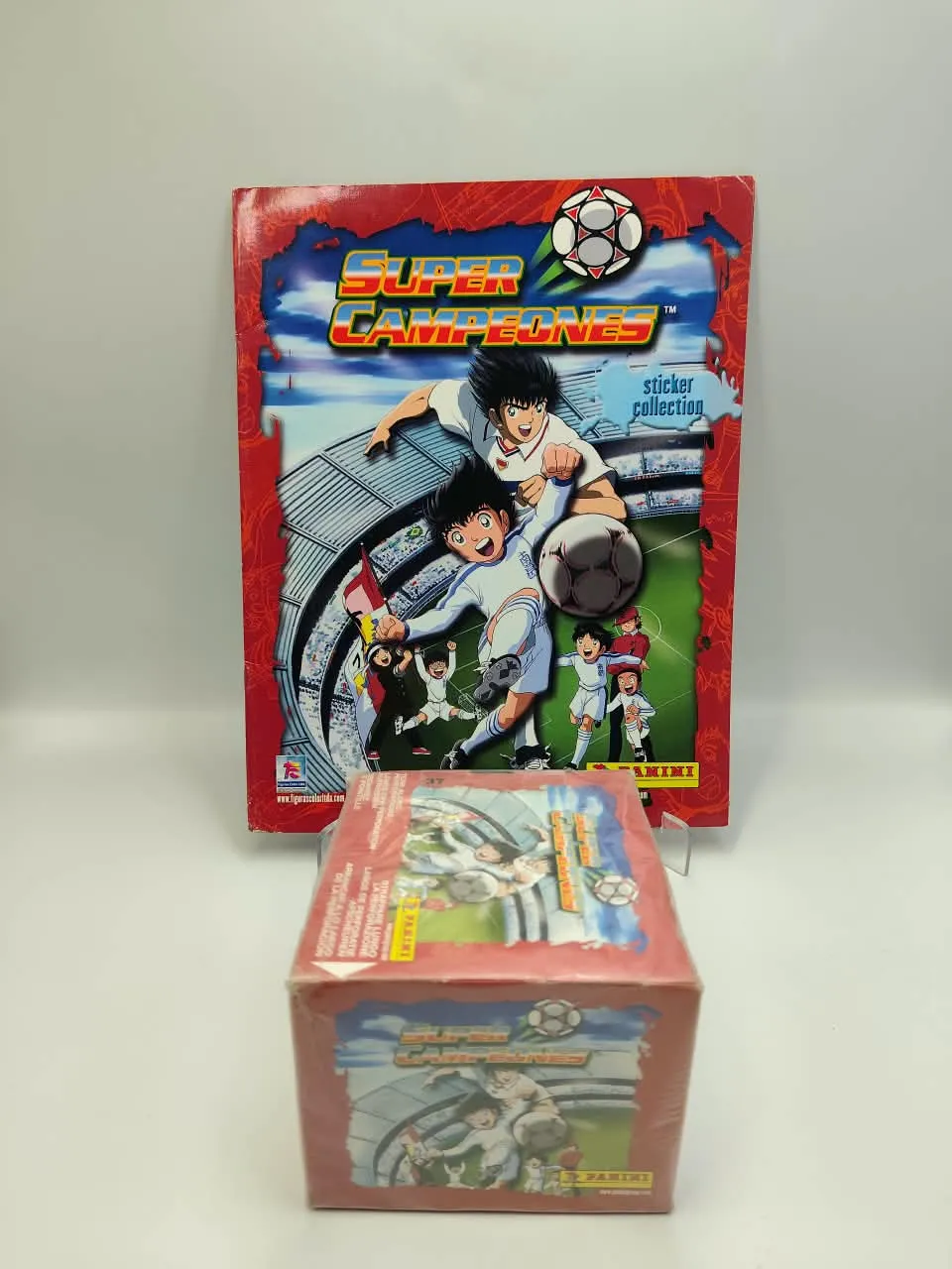 Super Campeones - Album Vacio + 50 sobres (Caja) - Panini (2002)