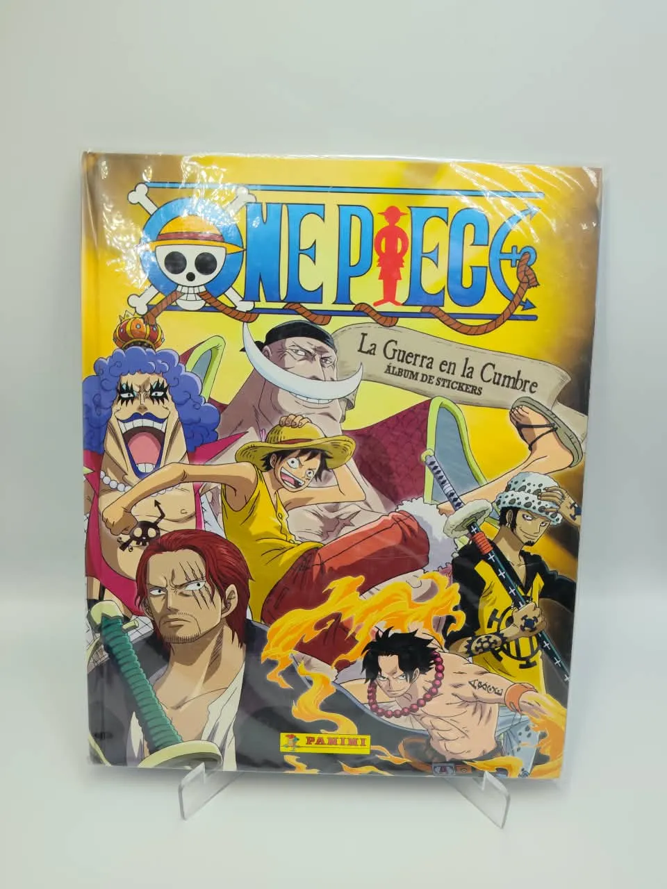 One Piece - La Guerra en la Cumbre - Album Vacio + Set Completo de Laminas - Panini (2016)