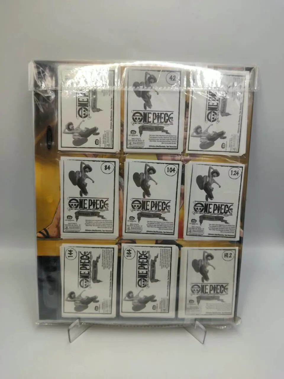 One Piece - La Guerra en la Cumbre - Album Vacio + Set Completo de Laminas - Panini (2016)