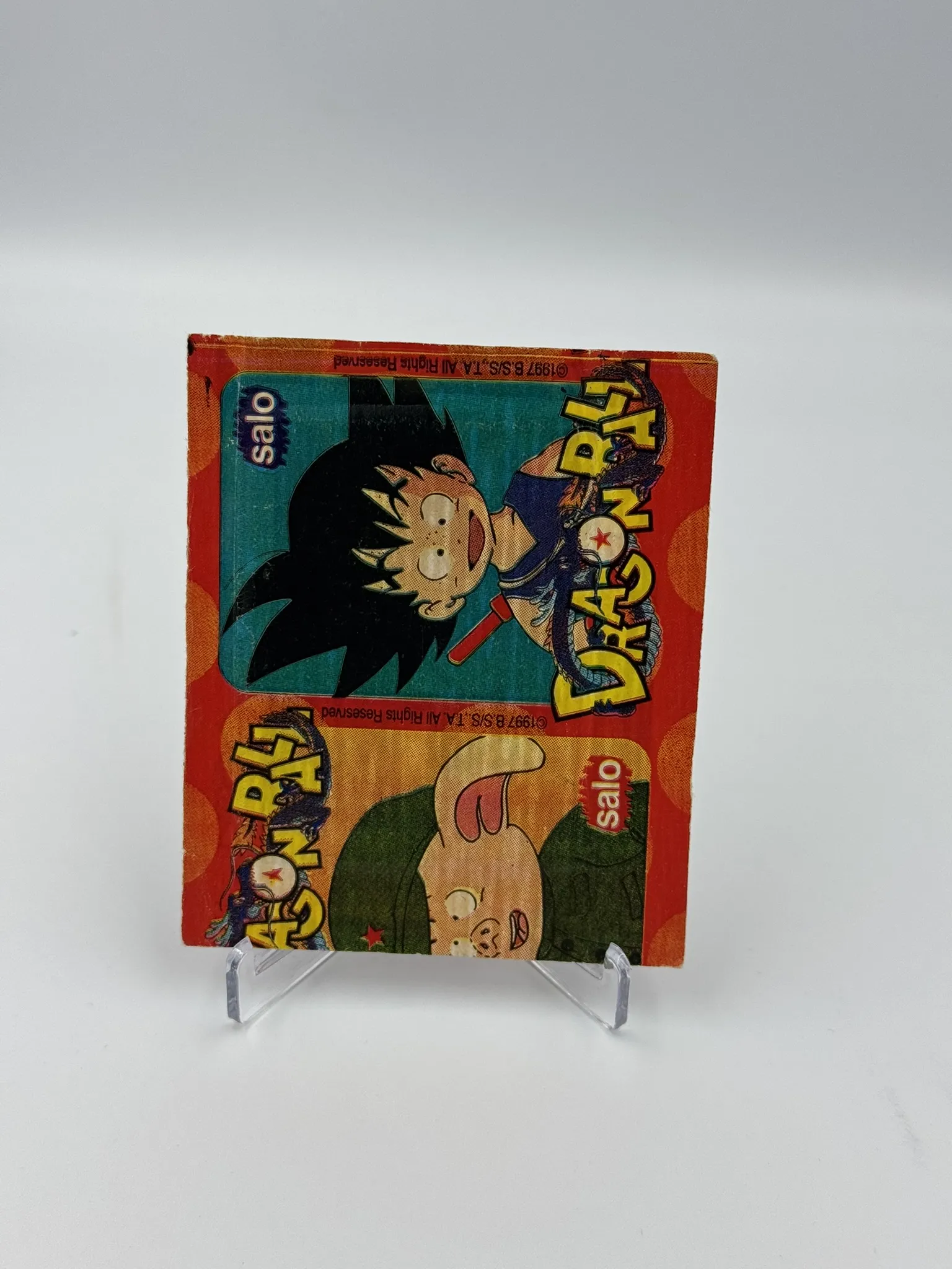 Dragon Ball - Sobre de Laminas/Cromos/Figuritas Sellado Original - Salo