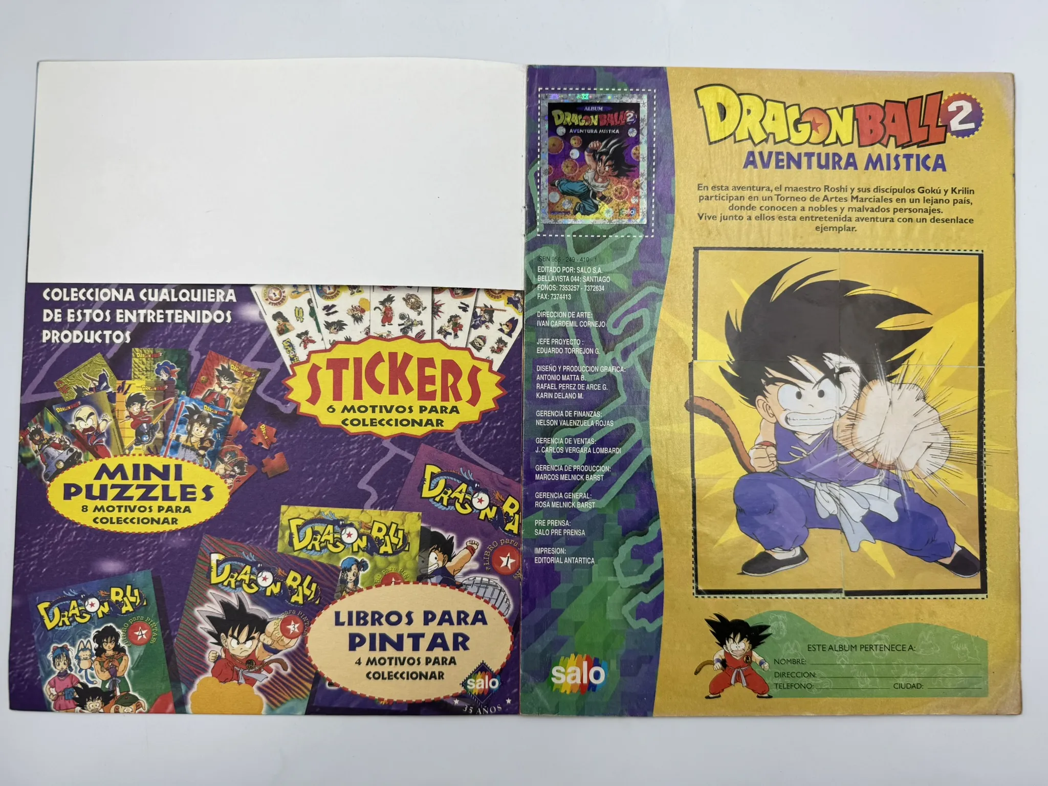 Dragon Ball 2 Aventura Mística