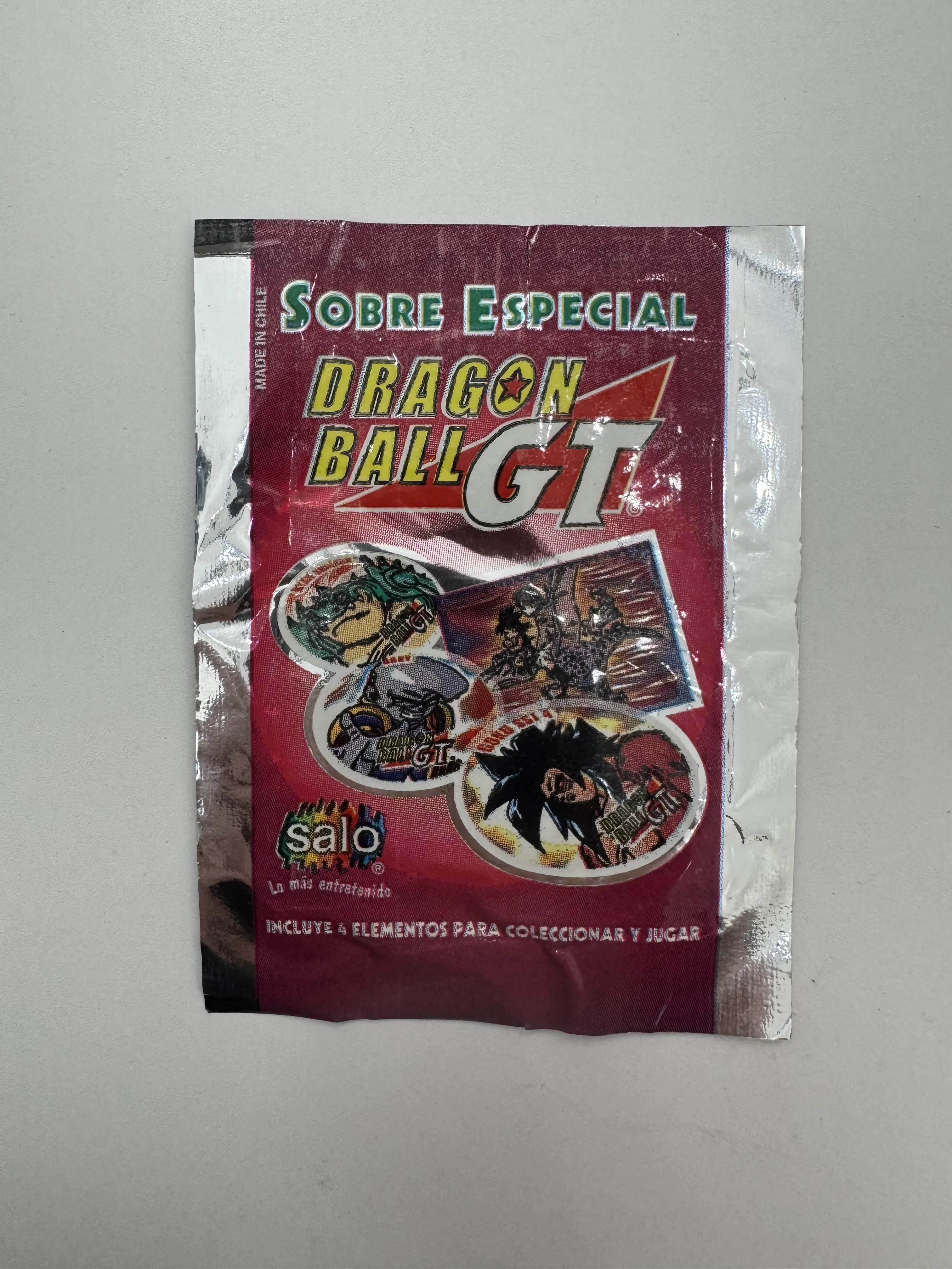 Dragon Ball GT (Sobre Especial) - Sobre de Laminas/Cromos/Figuritas Sellado Original - Salo