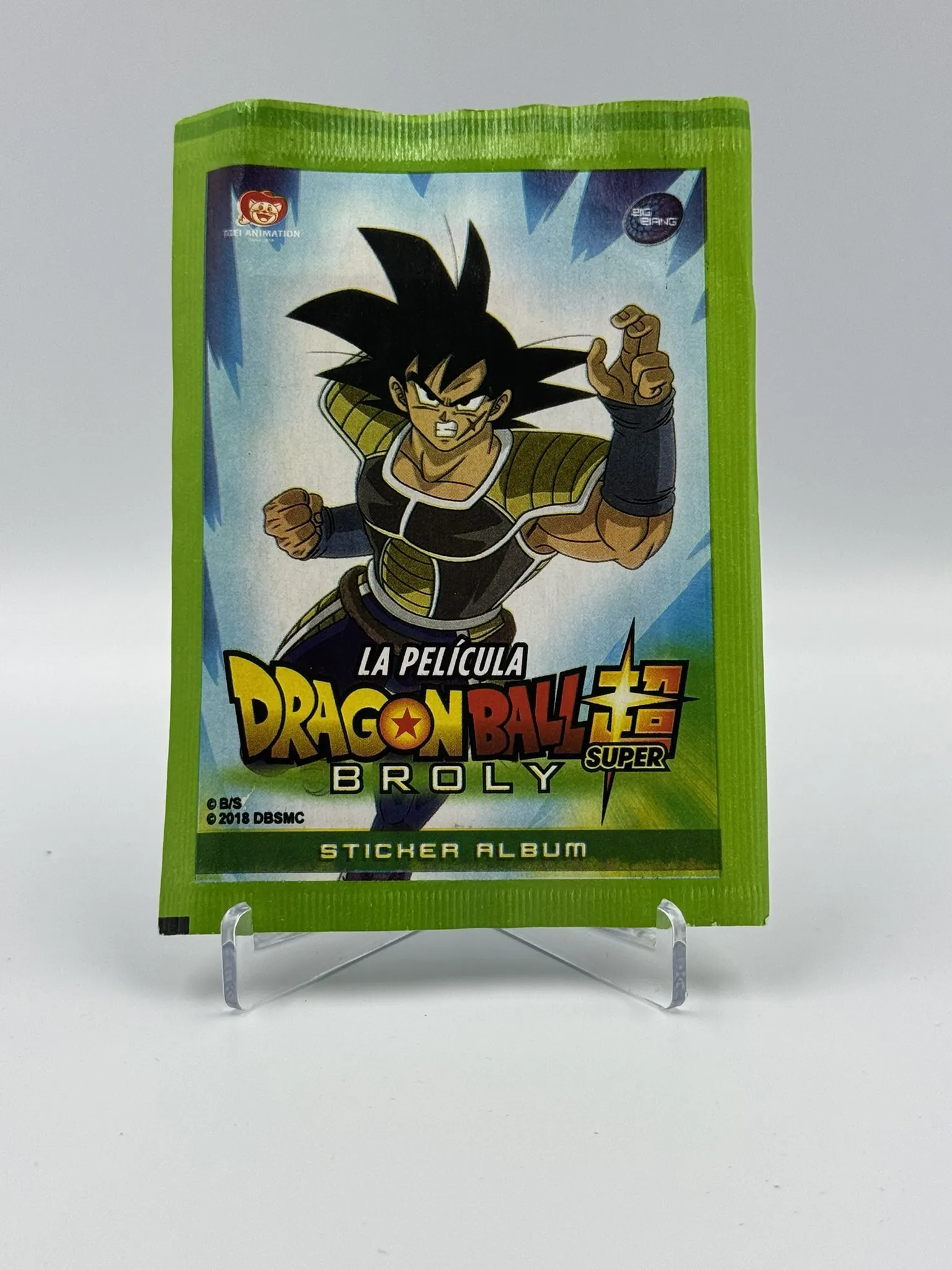 Dragon Ball Super - Broly - La Película - Sobre de Laminas/Cromos/Figuritas Sellado - Big Bang Copag