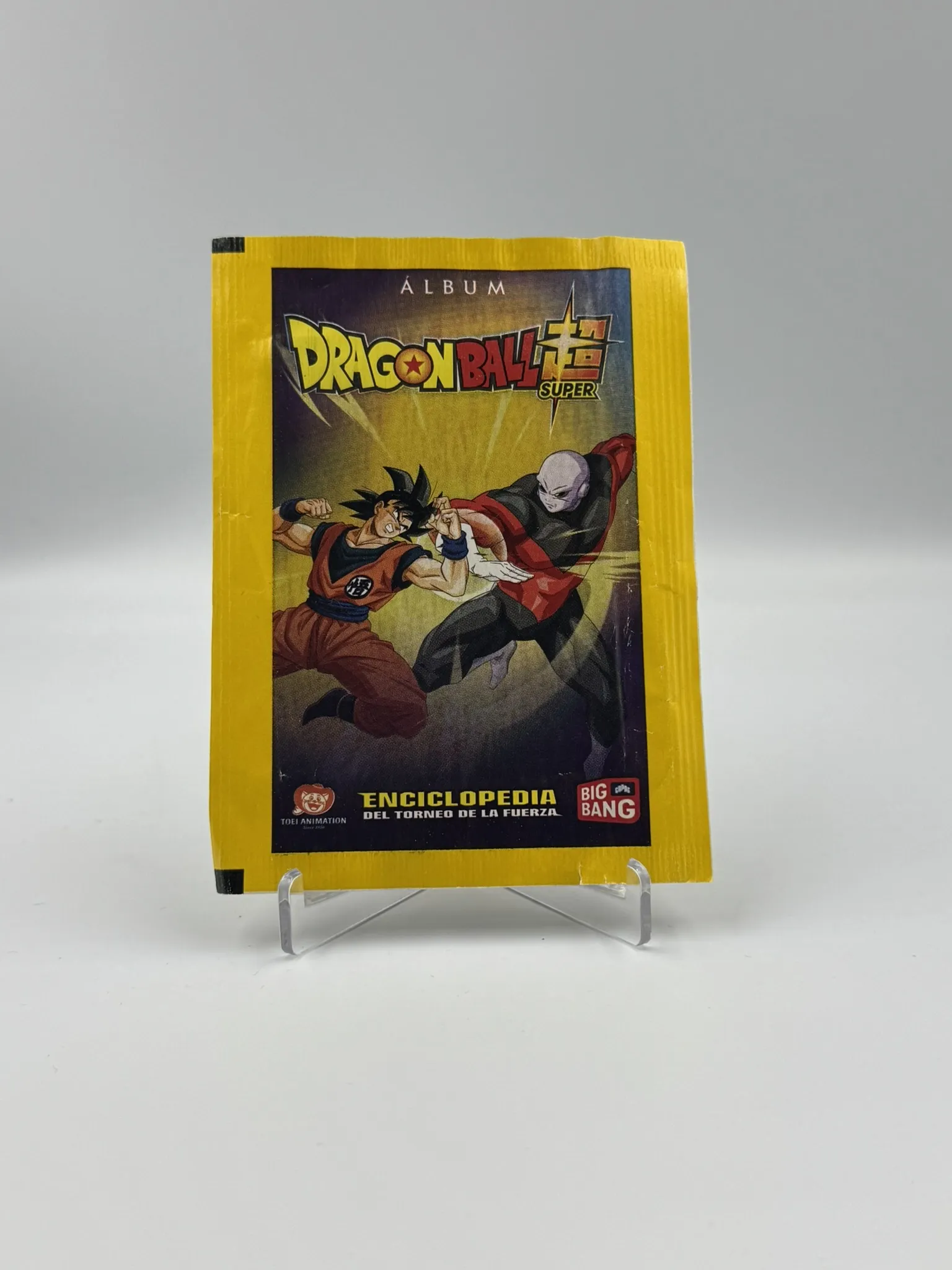 Dragon Ball Super - Enciclopedia del Torneo de la Fuerza - Sobre de Laminas/Cromos/Figuritas Sellado - Big Bang Copag