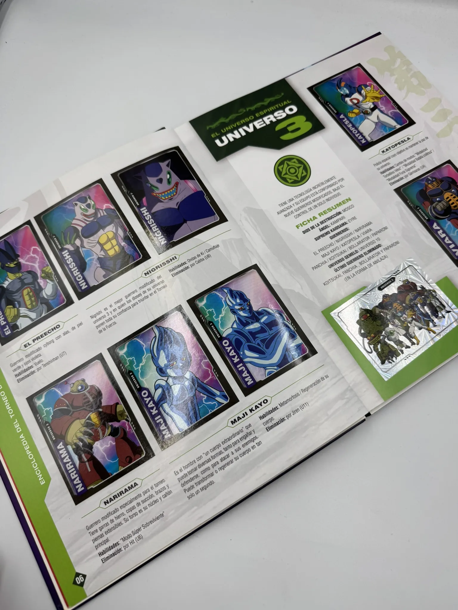 Dragon Ball Super - Enciclopedia del Torneo de la Fuerza