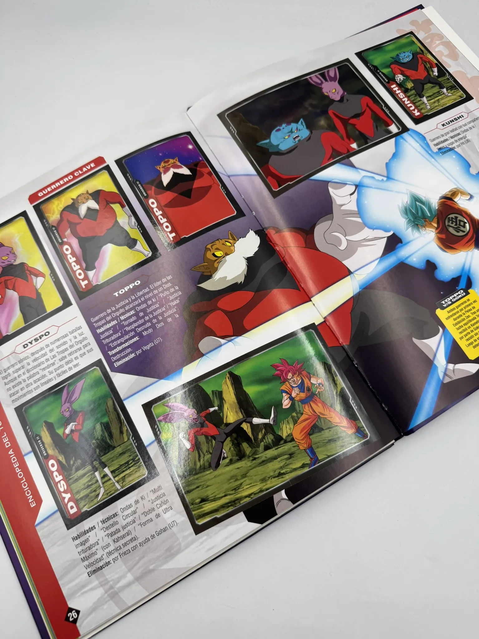 Dragon Ball Super - Enciclopedia del Torneo de la Fuerza